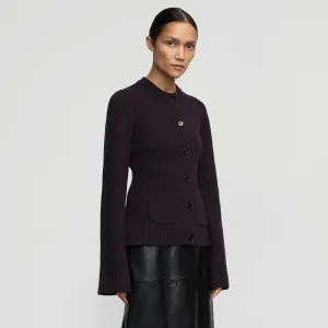 Eames Organic Cotton-Wool Button Cardigan