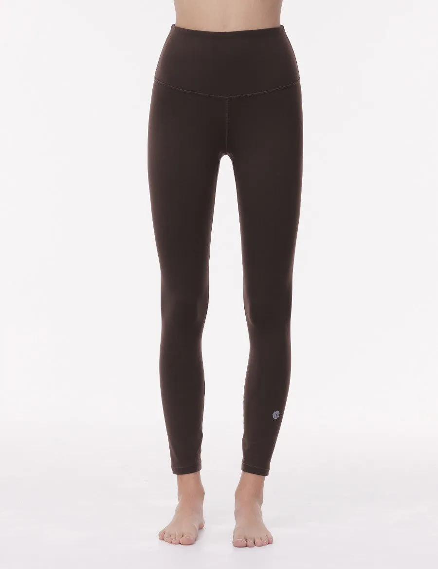 easyoga LA-VEDA Shape Up Pants2 - C1 Brown