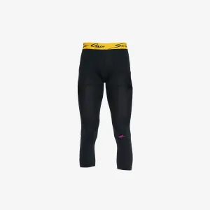 Essential Cropped Compression Leggings - Black