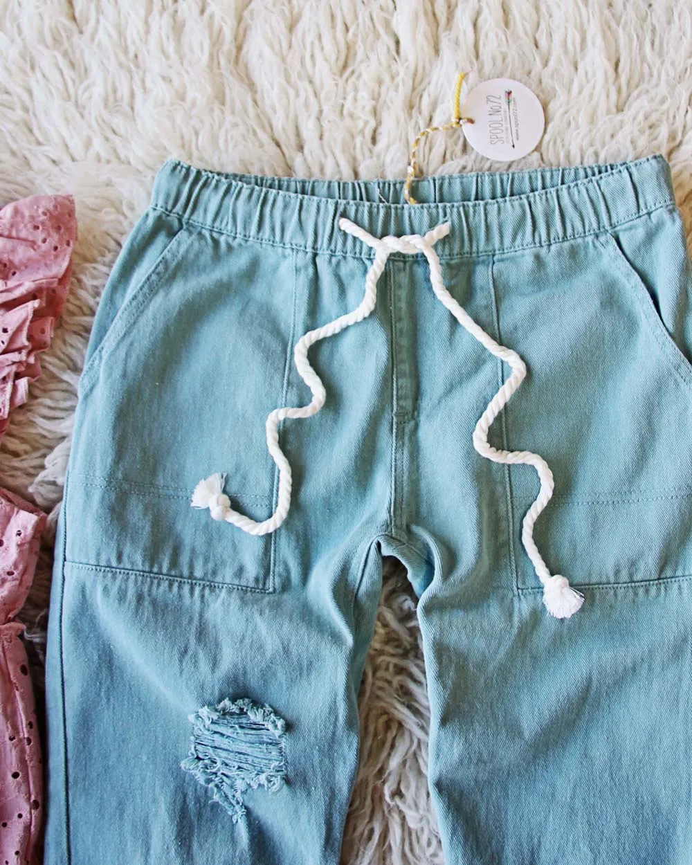 Faded Sage Pants