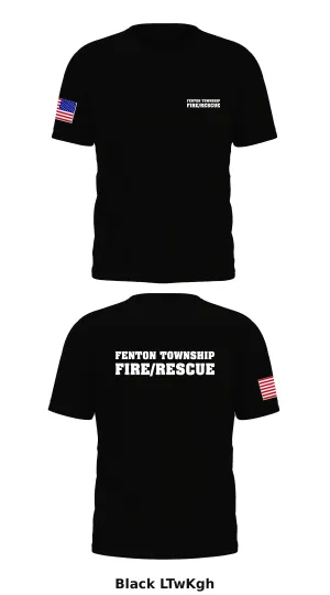 Fenton Township Fire/Rescue Store 1 Core Men's SS Performance Tee - LTwKgh