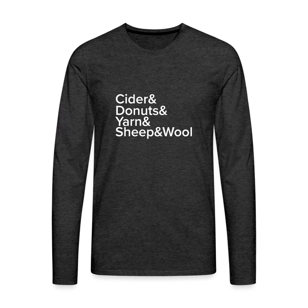 Fiber Festival - Men's Premium Long Sleeve T-Shirt