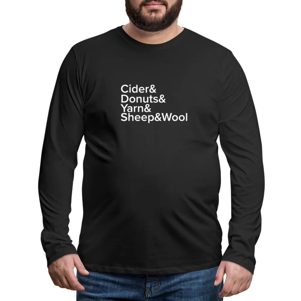 Fiber Festival - Men's Premium Long Sleeve T-Shirt