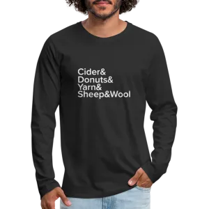 Fiber Festival - Men's Premium Long Sleeve T-Shirt