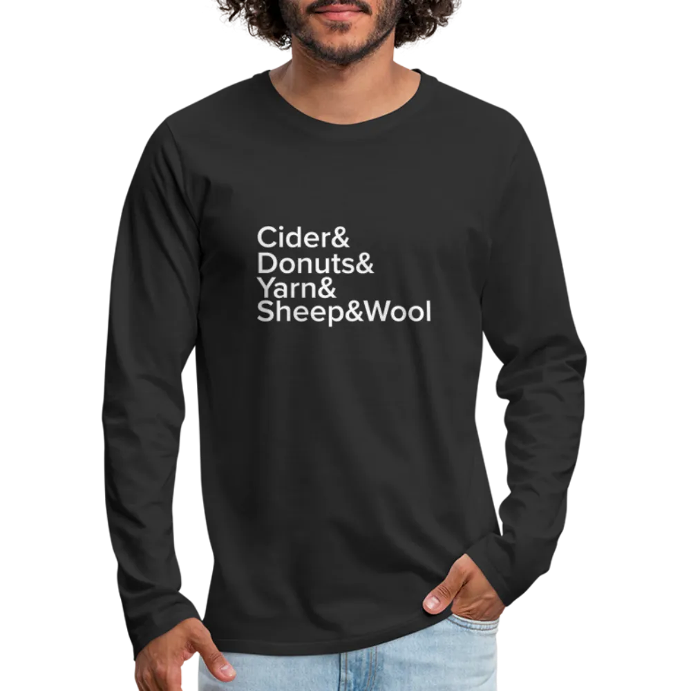 Fiber Festival - Men's Premium Long Sleeve T-Shirt