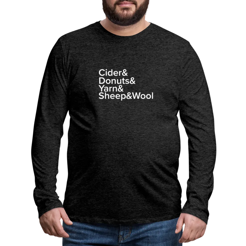 Fiber Festival - Men's Premium Long Sleeve T-Shirt