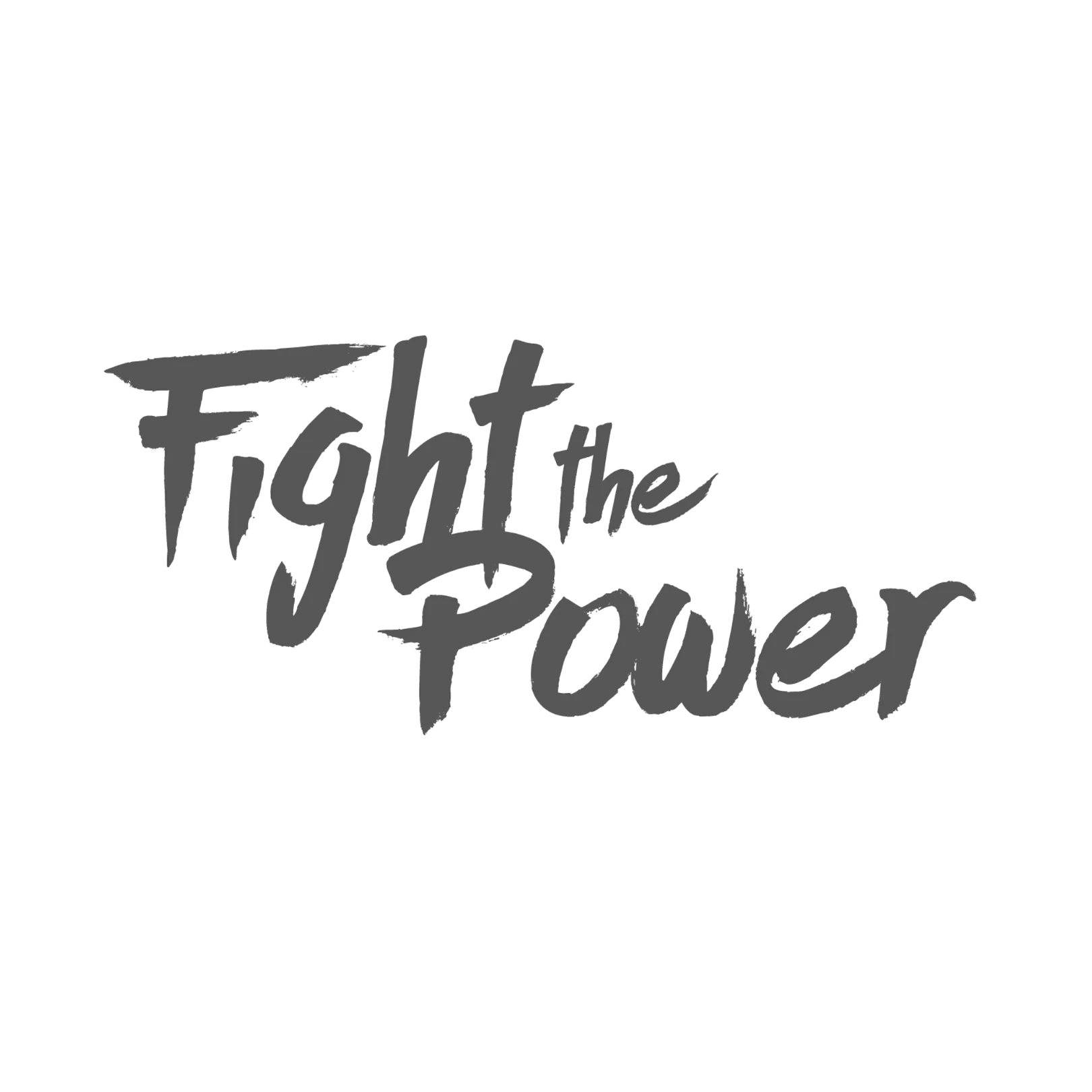 Fight the Power | Men's Long Sleeve Tee