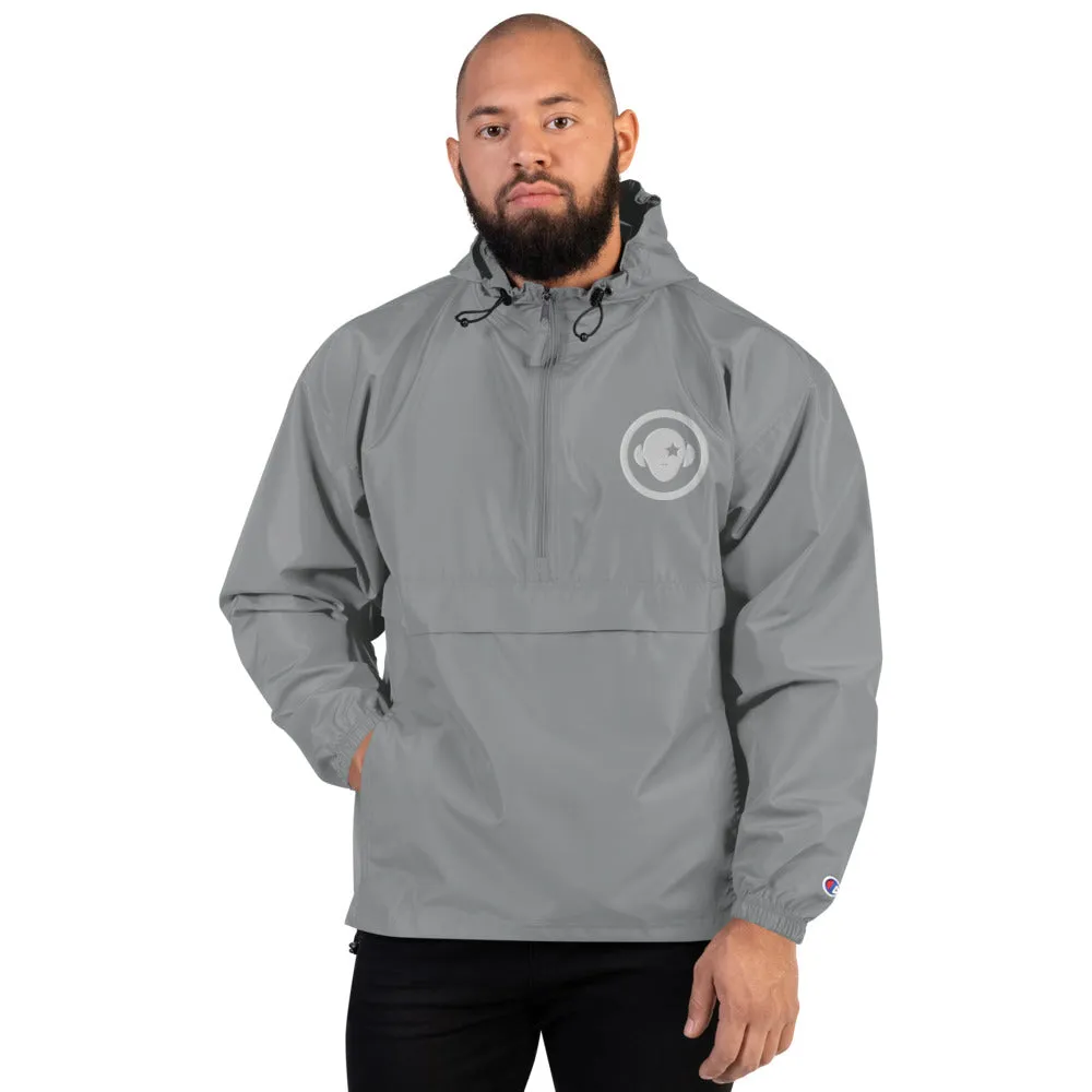 First Verse Embroidered Champion Packable Jacket