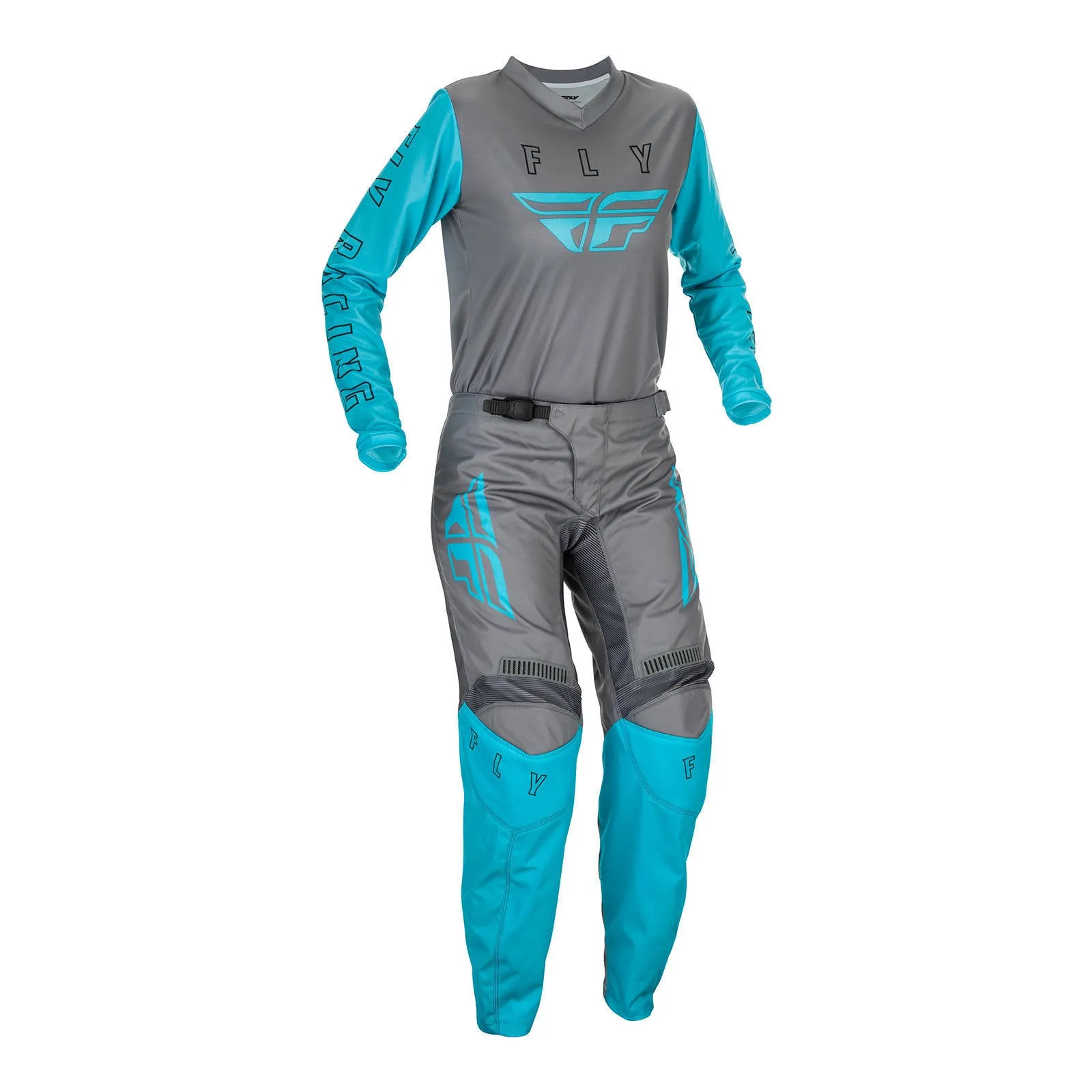 Fly Racing 2021 Ladies F-16 Pant - Grey / Blue
