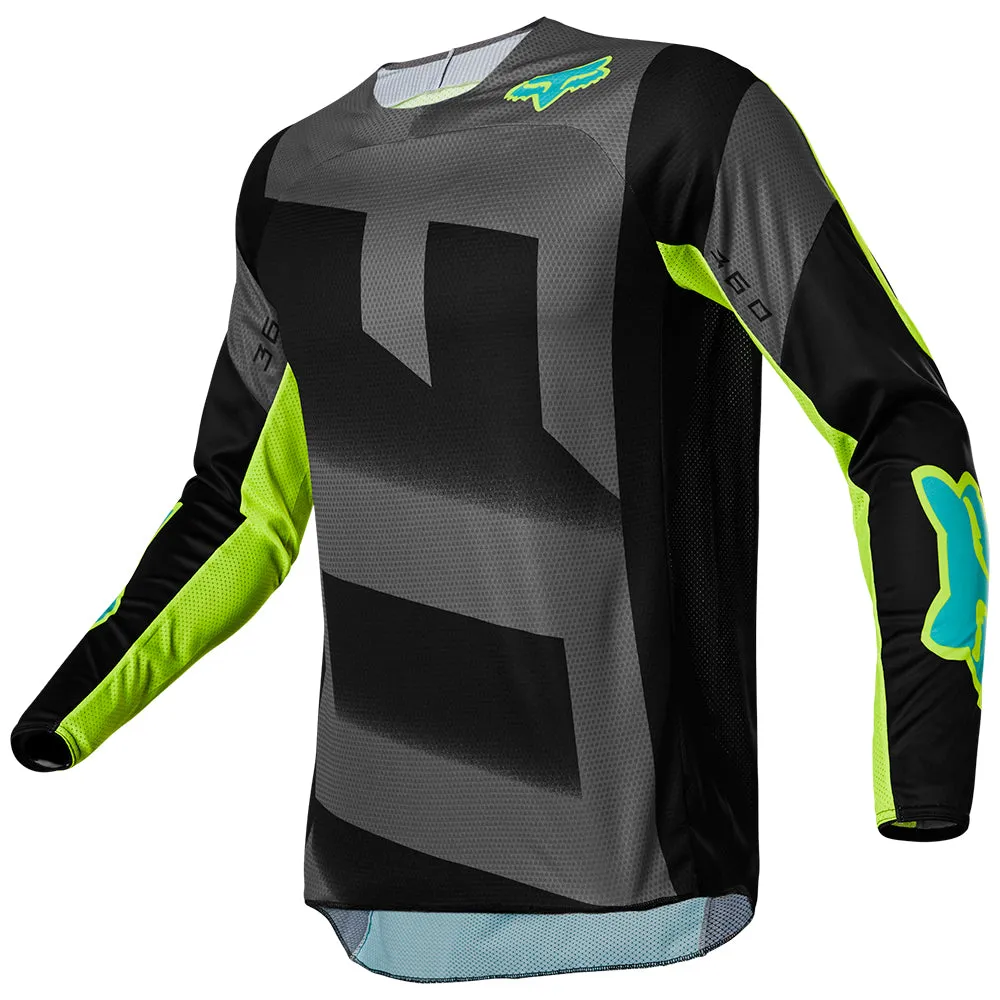 FOX 360 RKANE JERSEY [GREY/YELLOW]