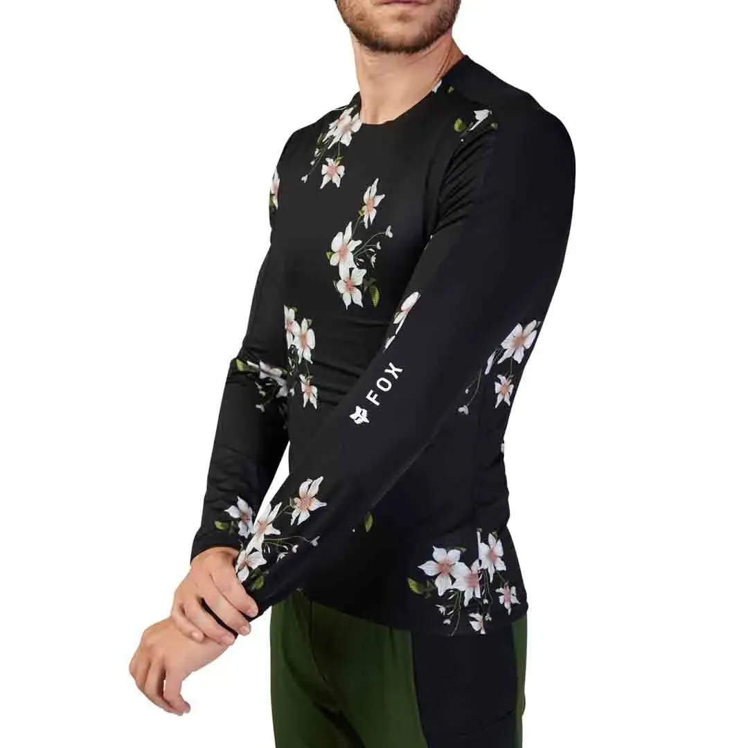 Fox FLEXAIR ASCENT LS Jersey Dogwood Black