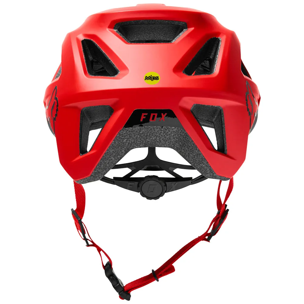 Fox Youth Mainframe Helmet Mips Ce - Flo Red