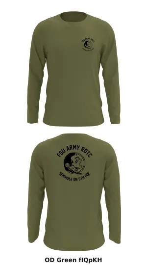 FSU Army ROTC, Seminole BN, 6th B Store 1 Core Men's LS Performance Tee - fIQpKH