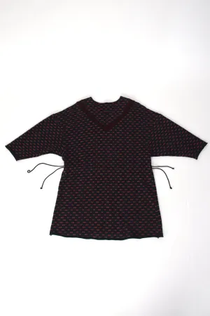 F/W 2003 Undercover Bow Print Sweatshirt Dress