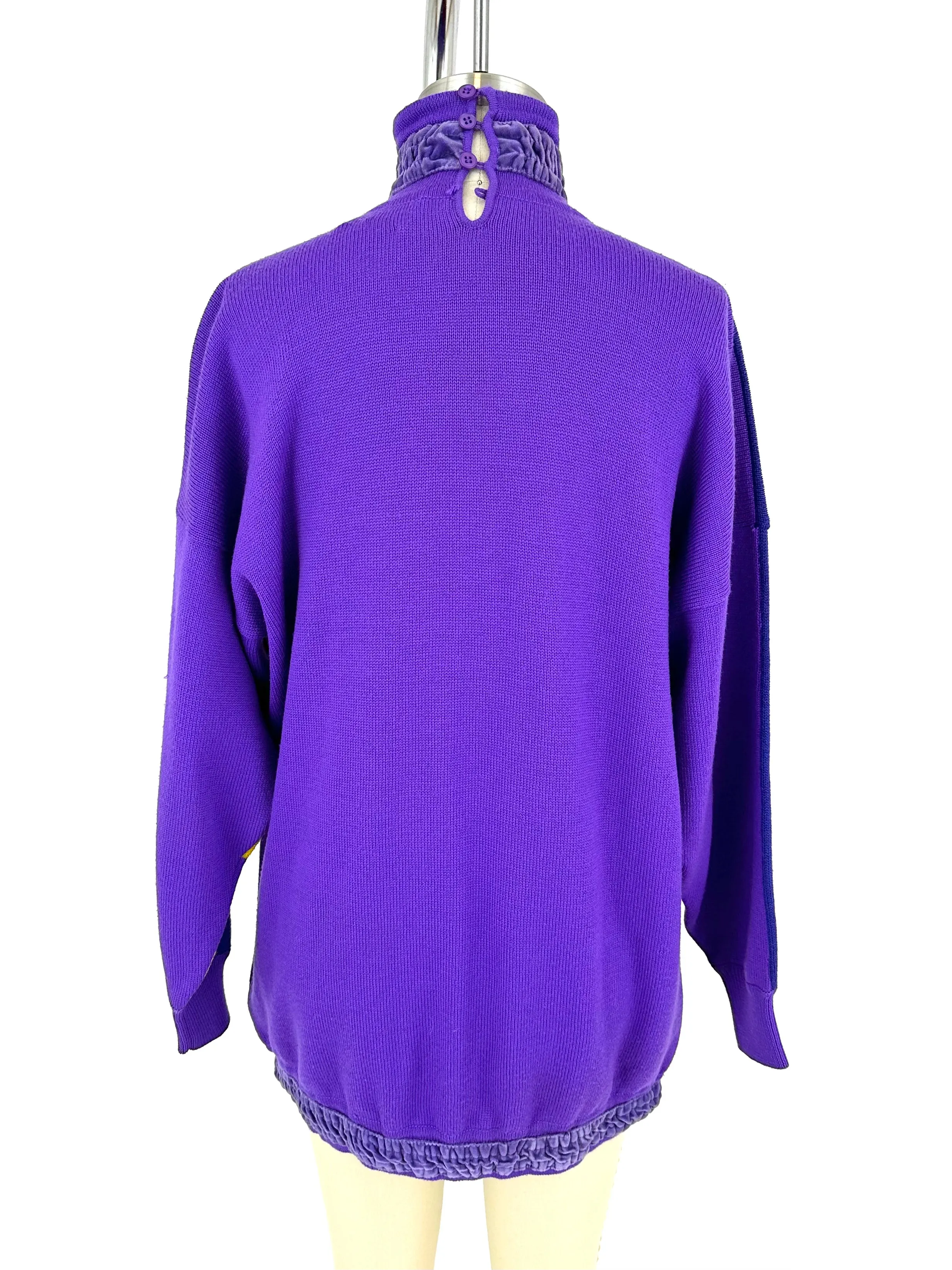 Gianni Versace Wool Intarsia Sweater