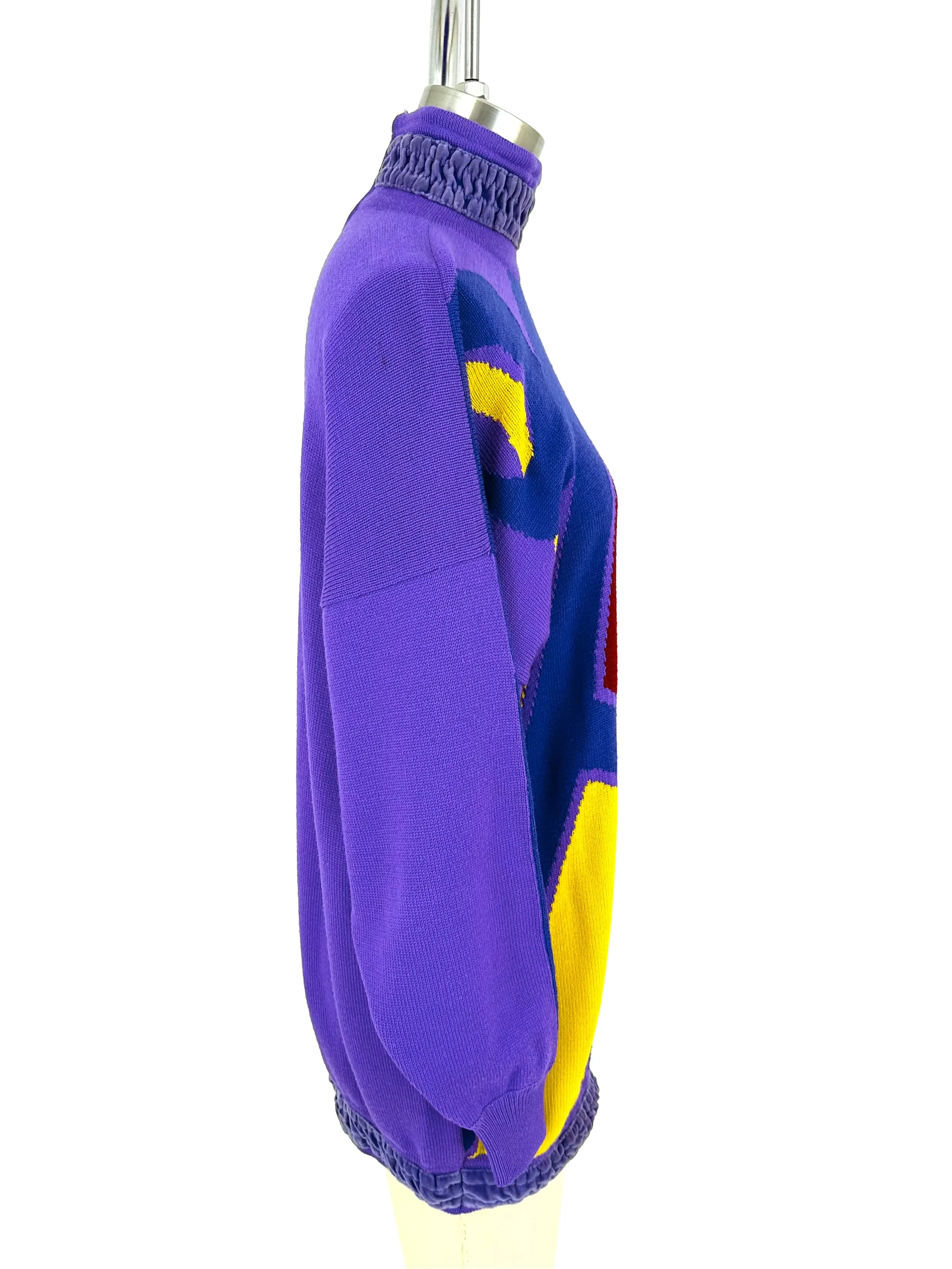 Gianni Versace Wool Intarsia Sweater