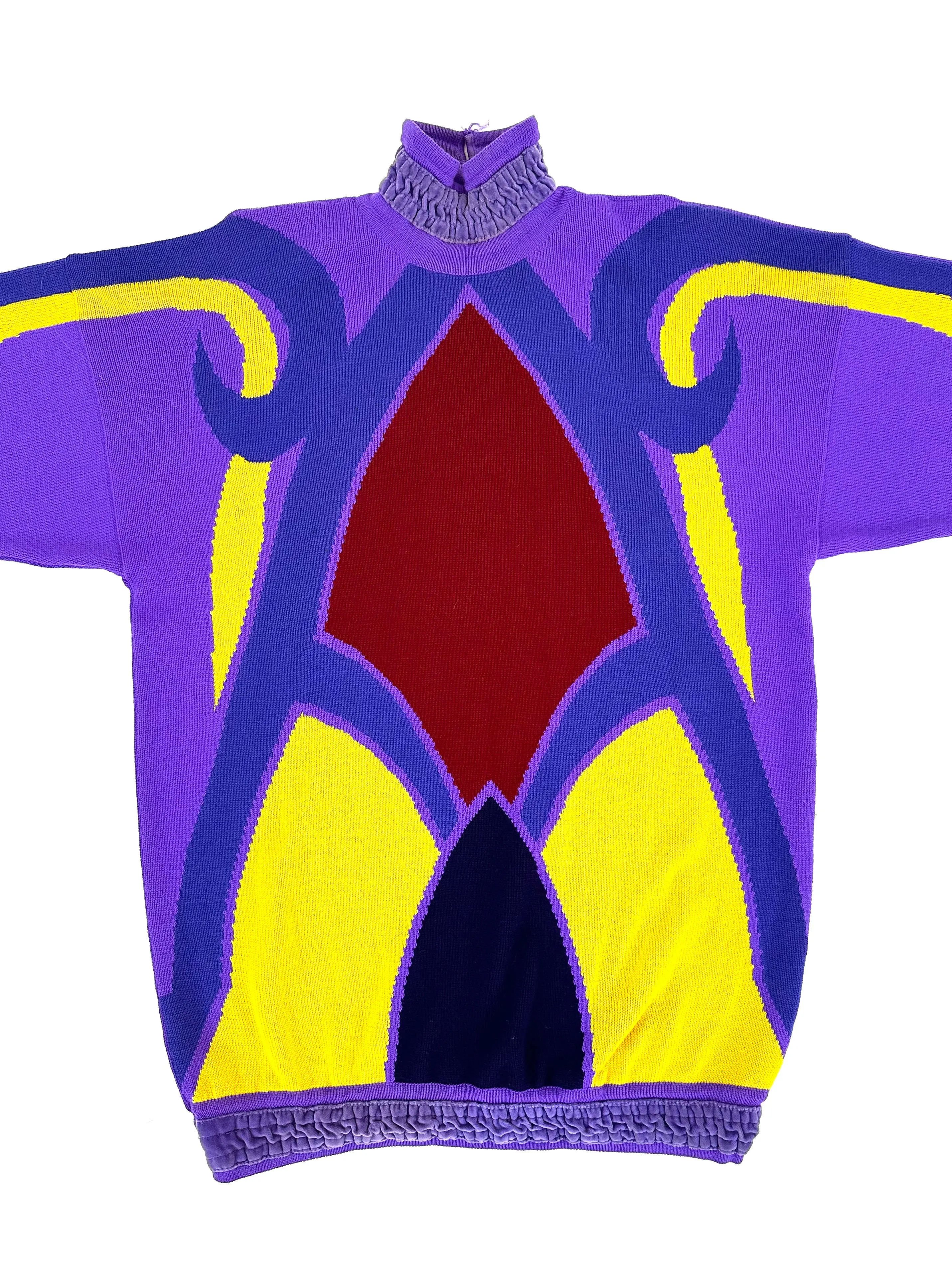 Gianni Versace Wool Intarsia Sweater