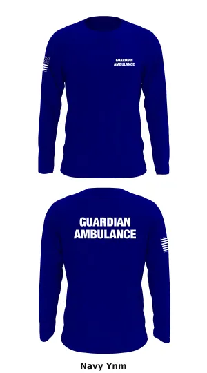 Guardian Ambulance Store 1 Core Men's LS Performance Tee - Ynm