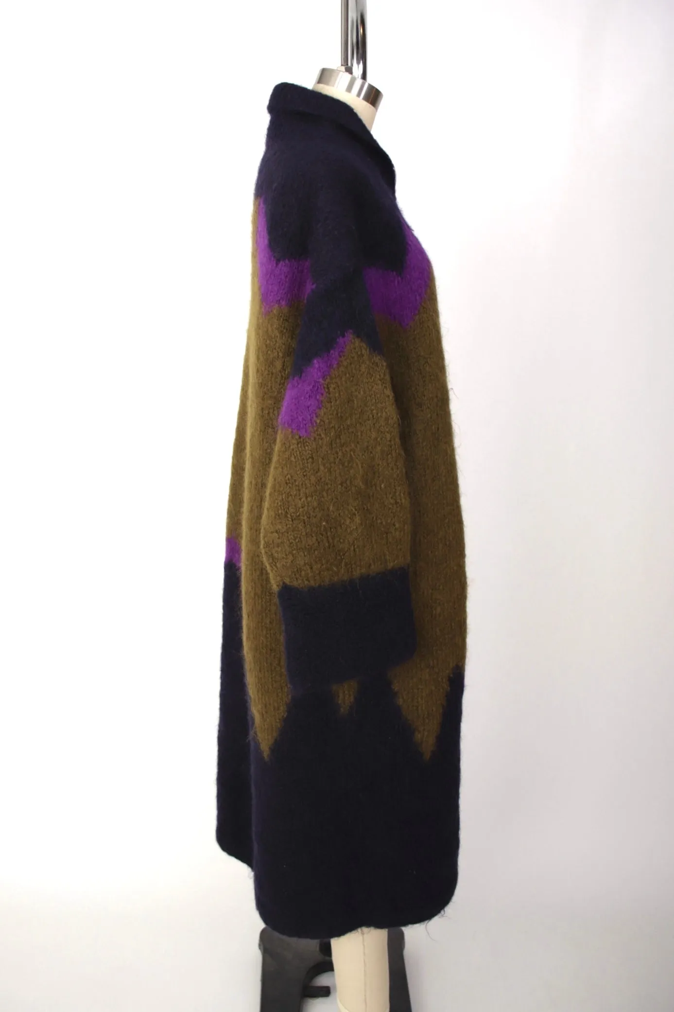 Handmade Mohair Duster Coat