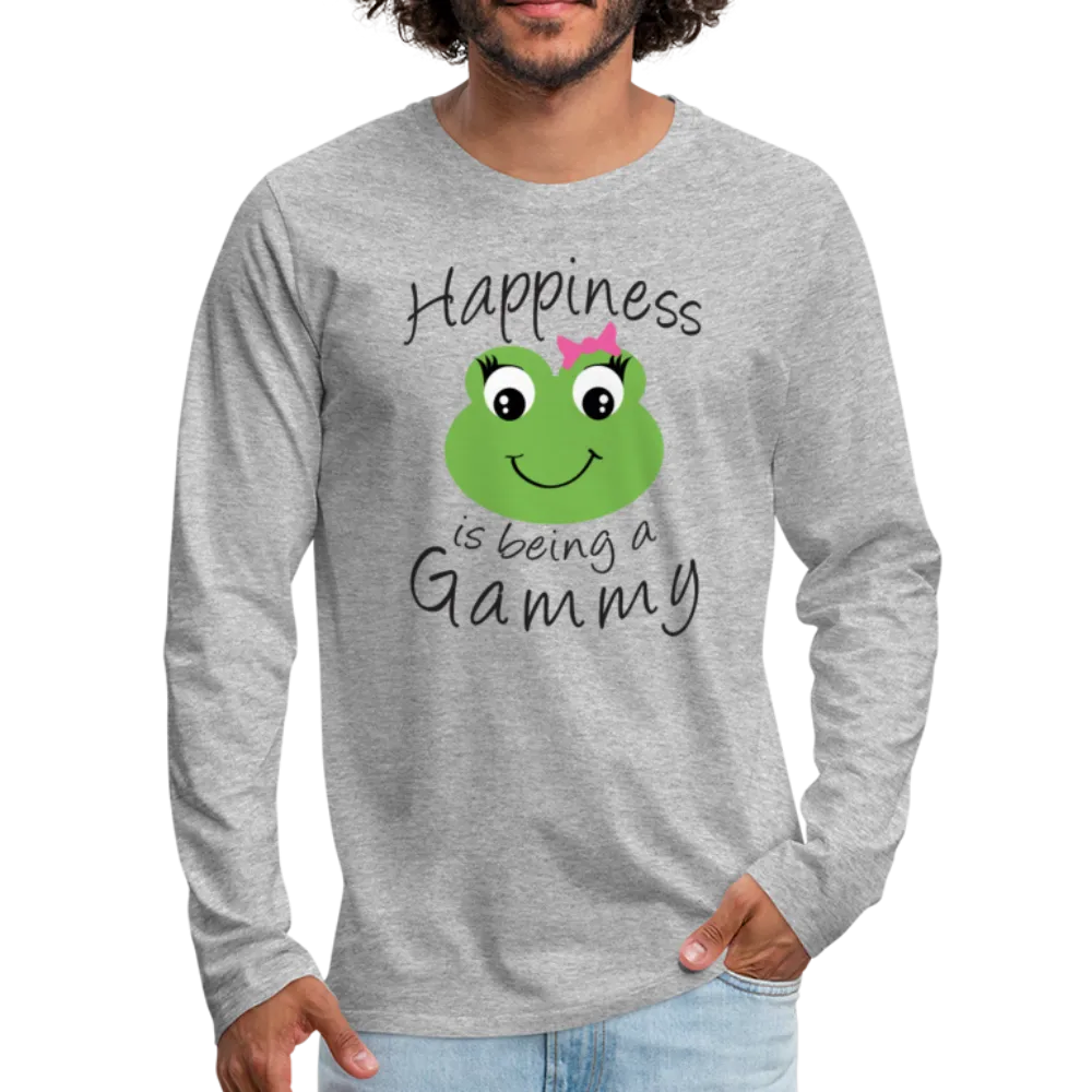 Happiness is being a Gammy Men's Premium Long Sleeve T-Shirt