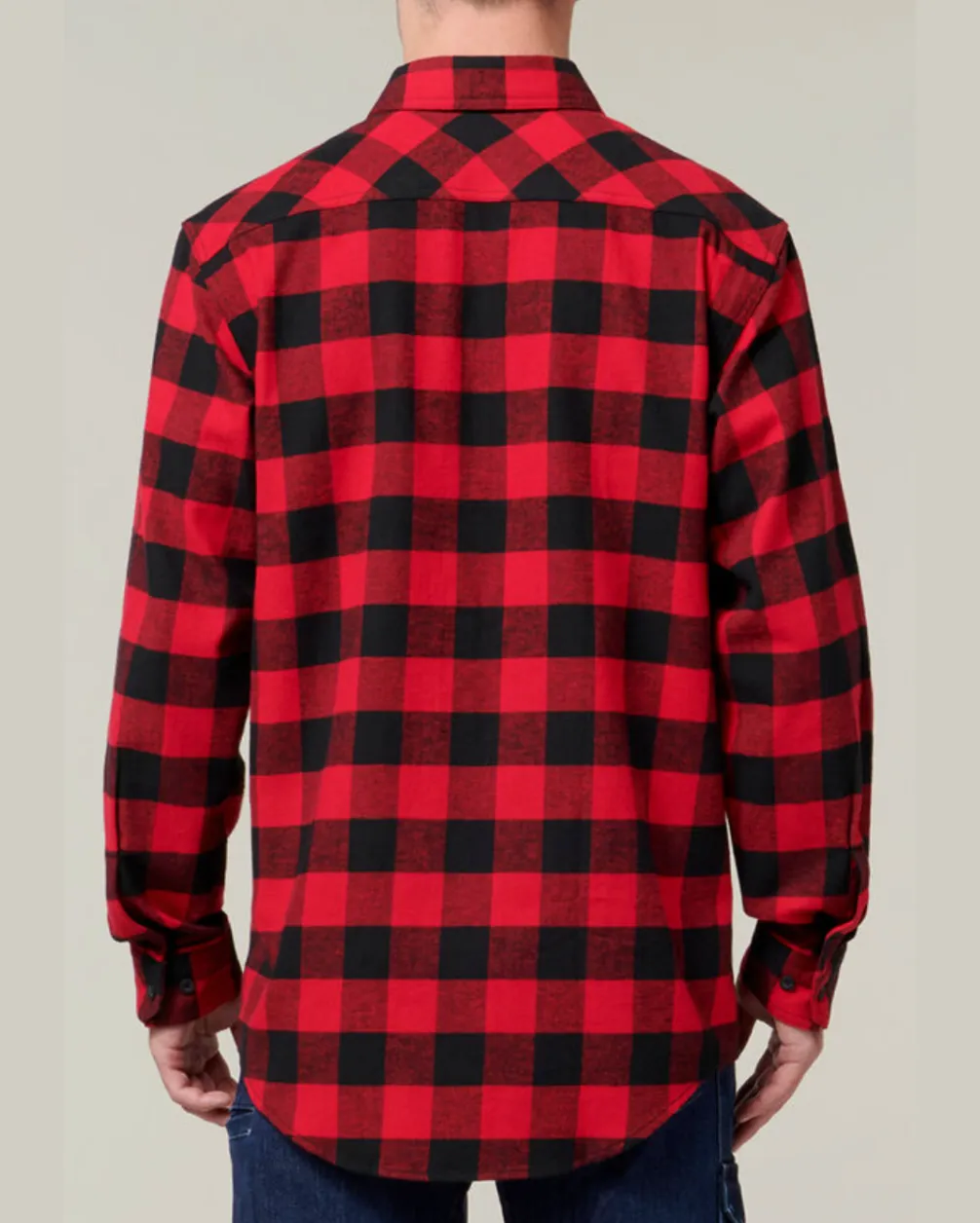Hard Yakka Check Flannelette Shirt