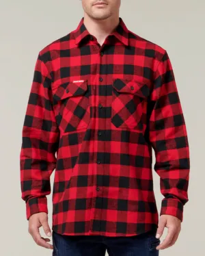 Hard Yakka Check Flannelette Shirt