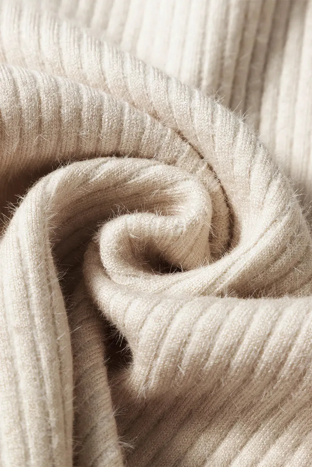 Heidi Fleece Lined Mock Neck Long Sleeve Sweater