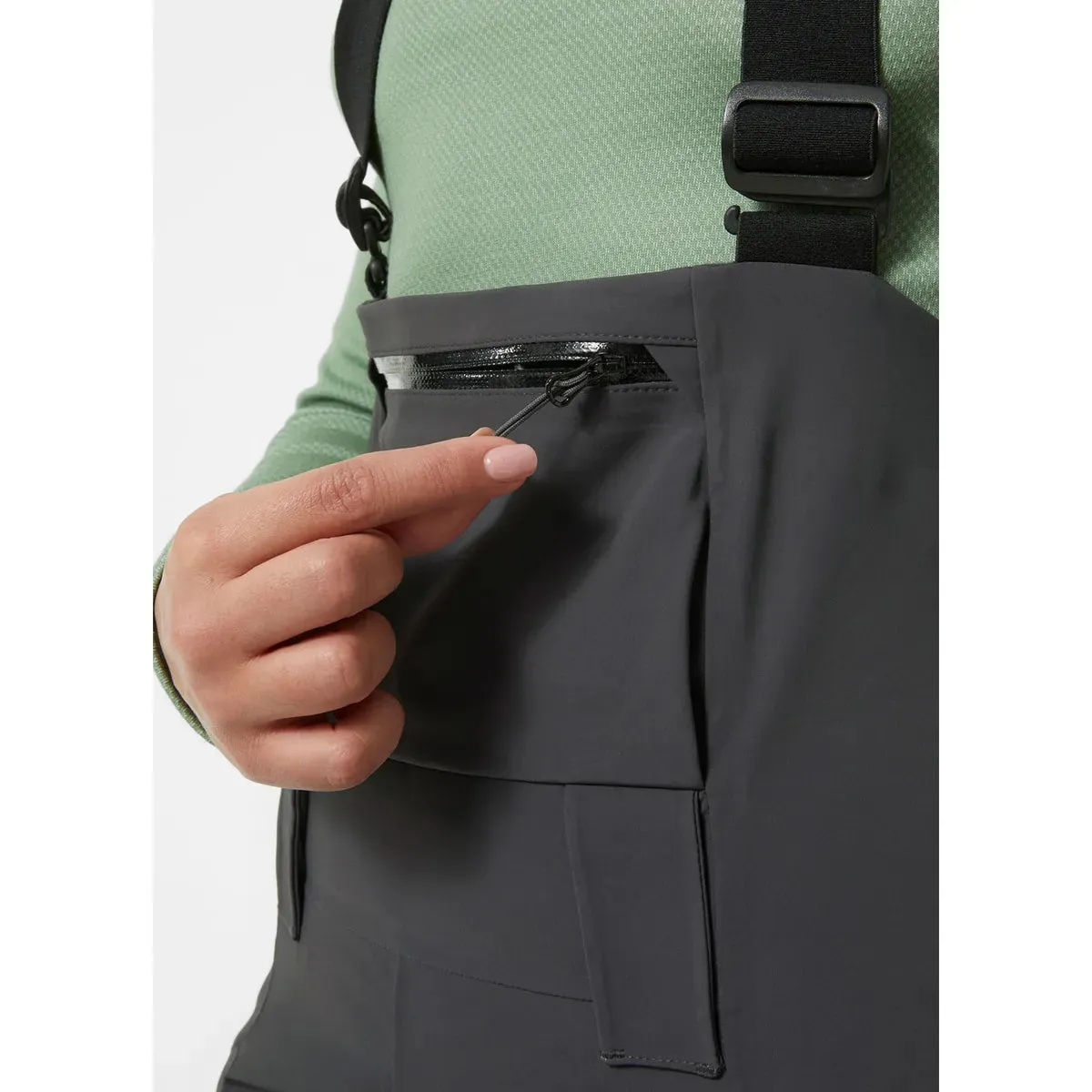 Helly Hansen W Verglas BC Bib Pant- Ebony