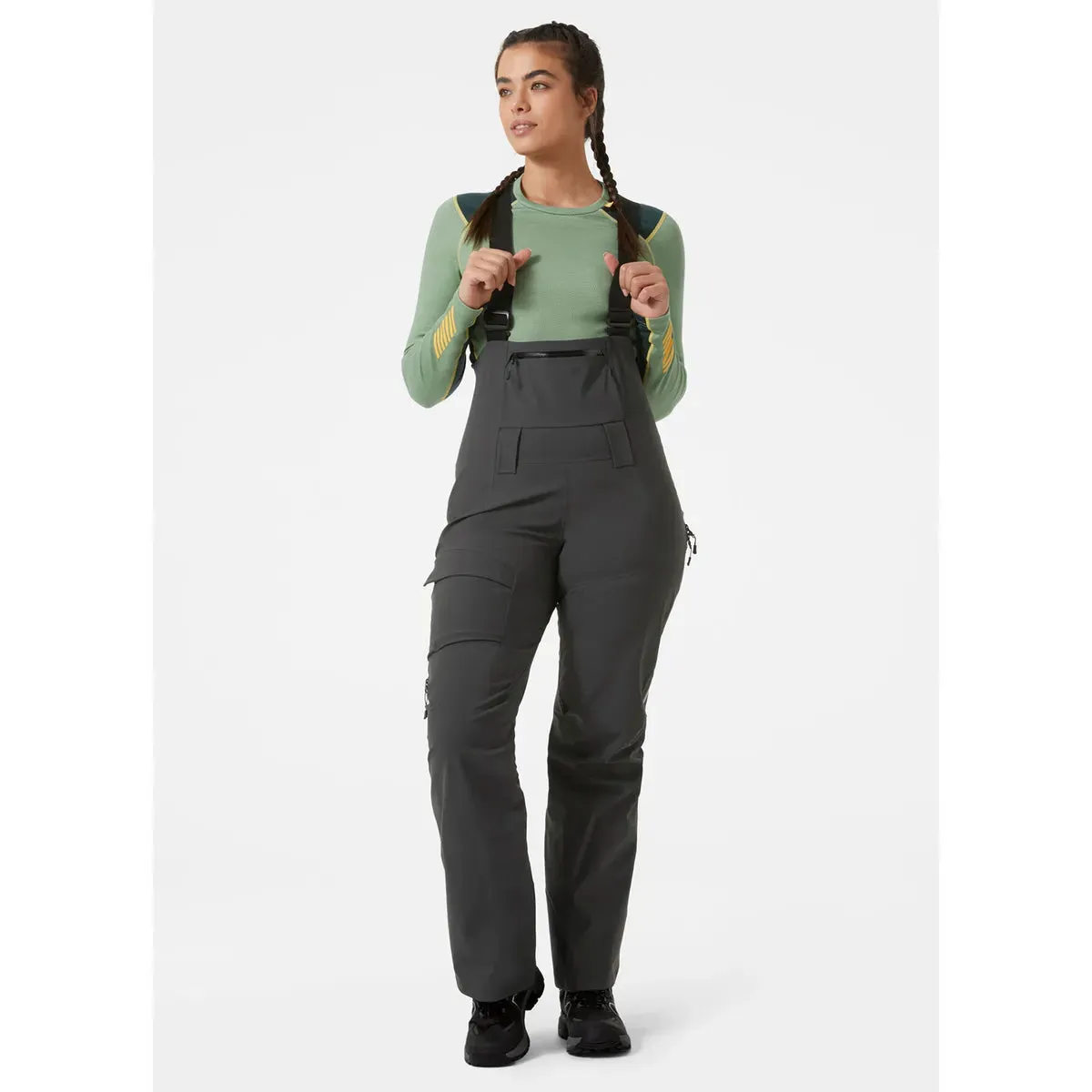 Helly Hansen W Verglas BC Bib Pant- Ebony