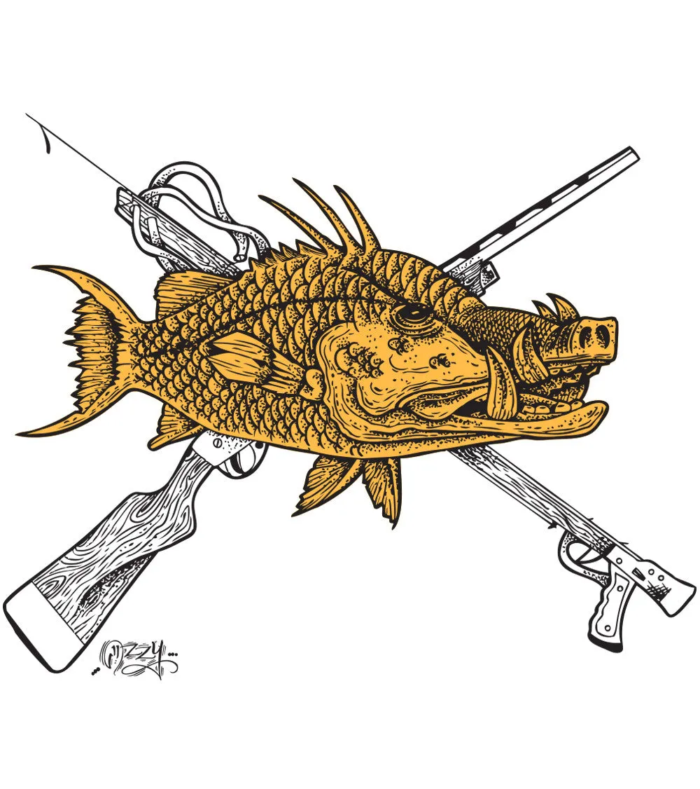 Hogfish Performance LS - Lt. Grey
