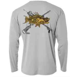 Hogfish Performance LS - Lt. Grey