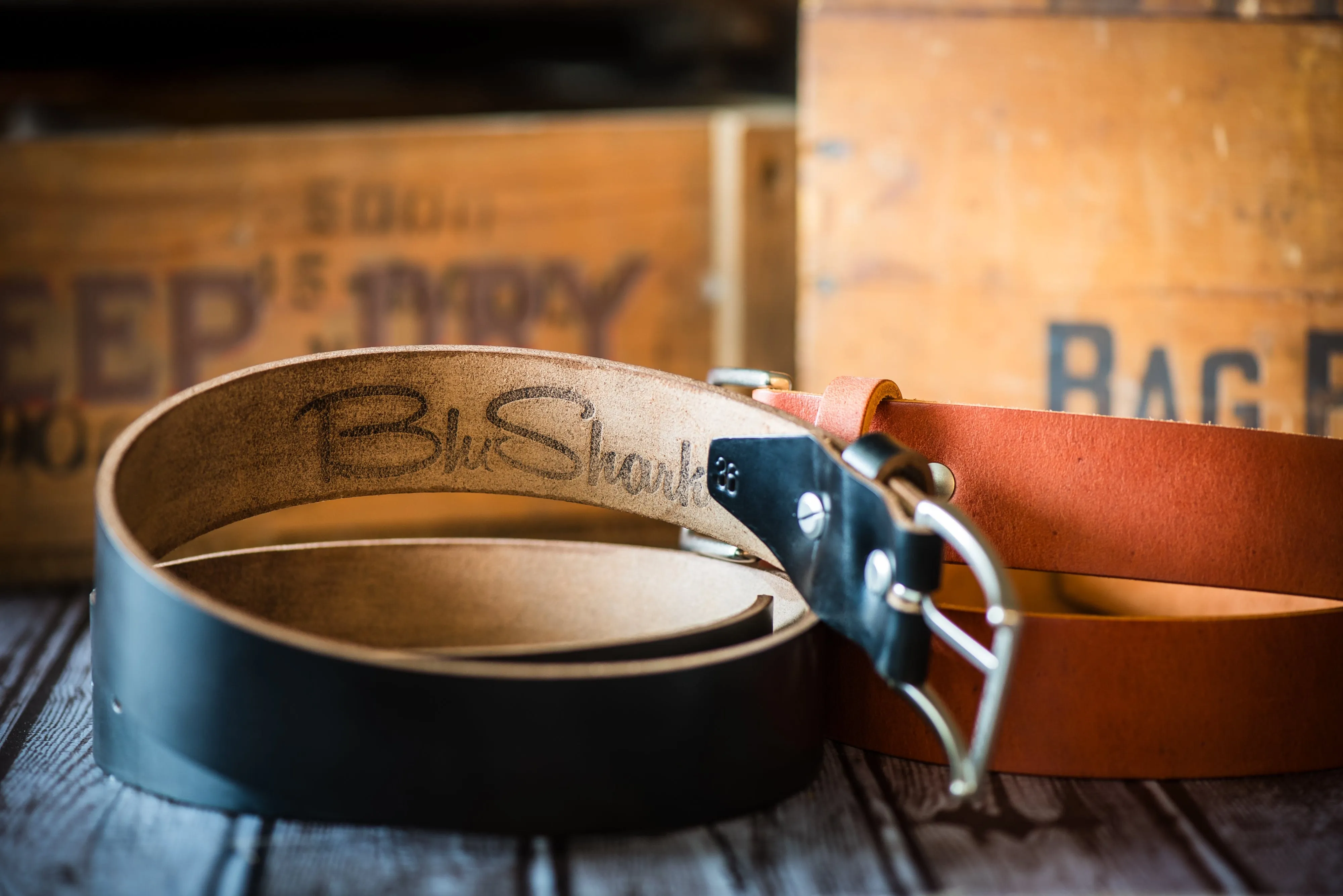 Horween Leather Belt – Handmade in USA – Tan