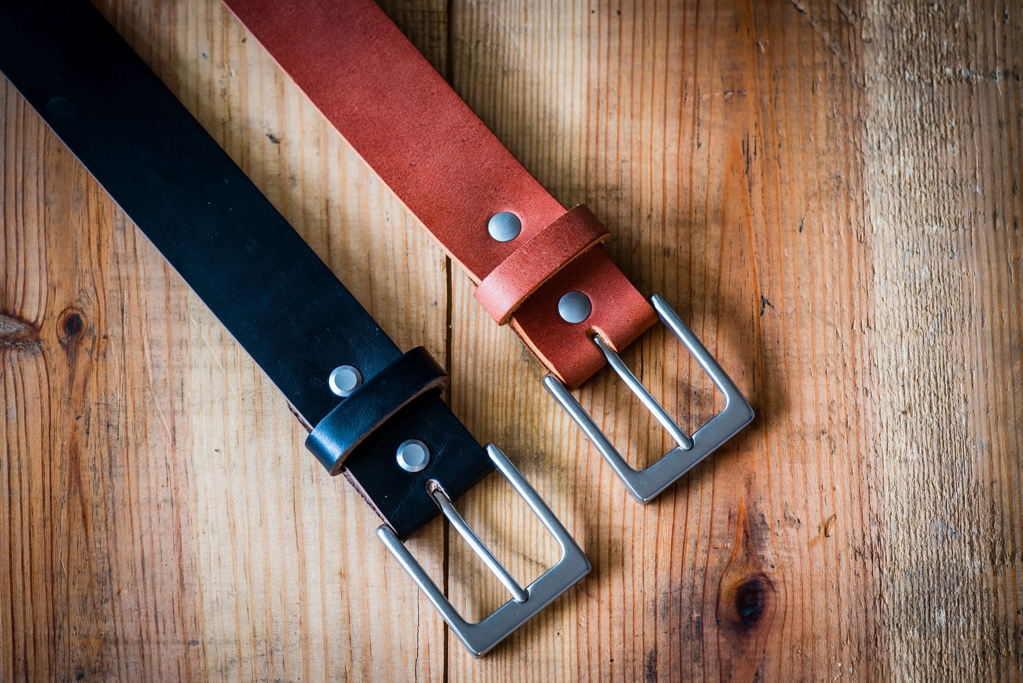Horween Leather Belt – Handmade in USA – Tan