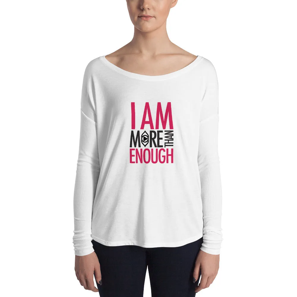 I am Enough Ladies' Long Sleeve Tee