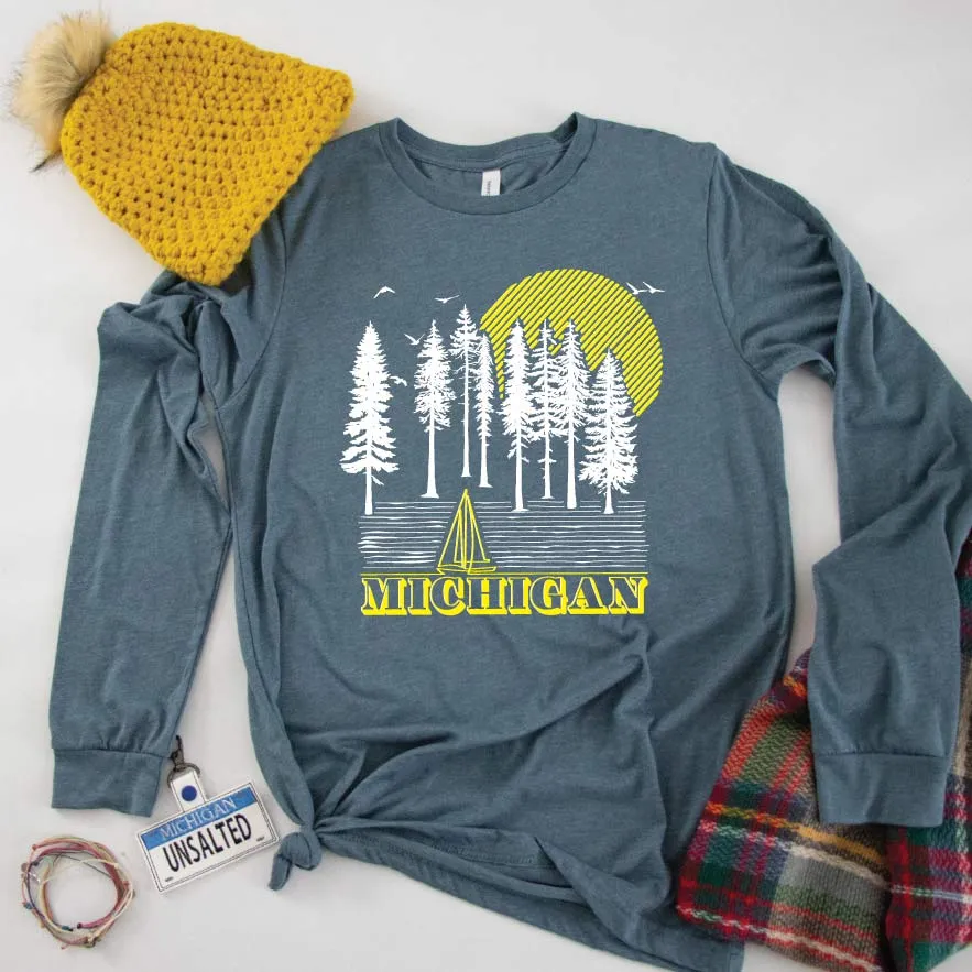 Into the Woods long sleeve tee
