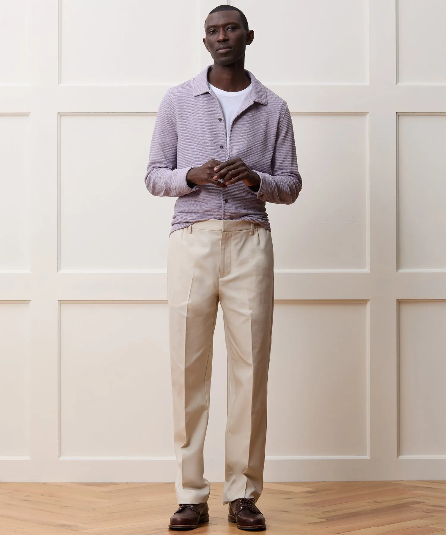 Italian Wool Cotton Gramercy Trouser