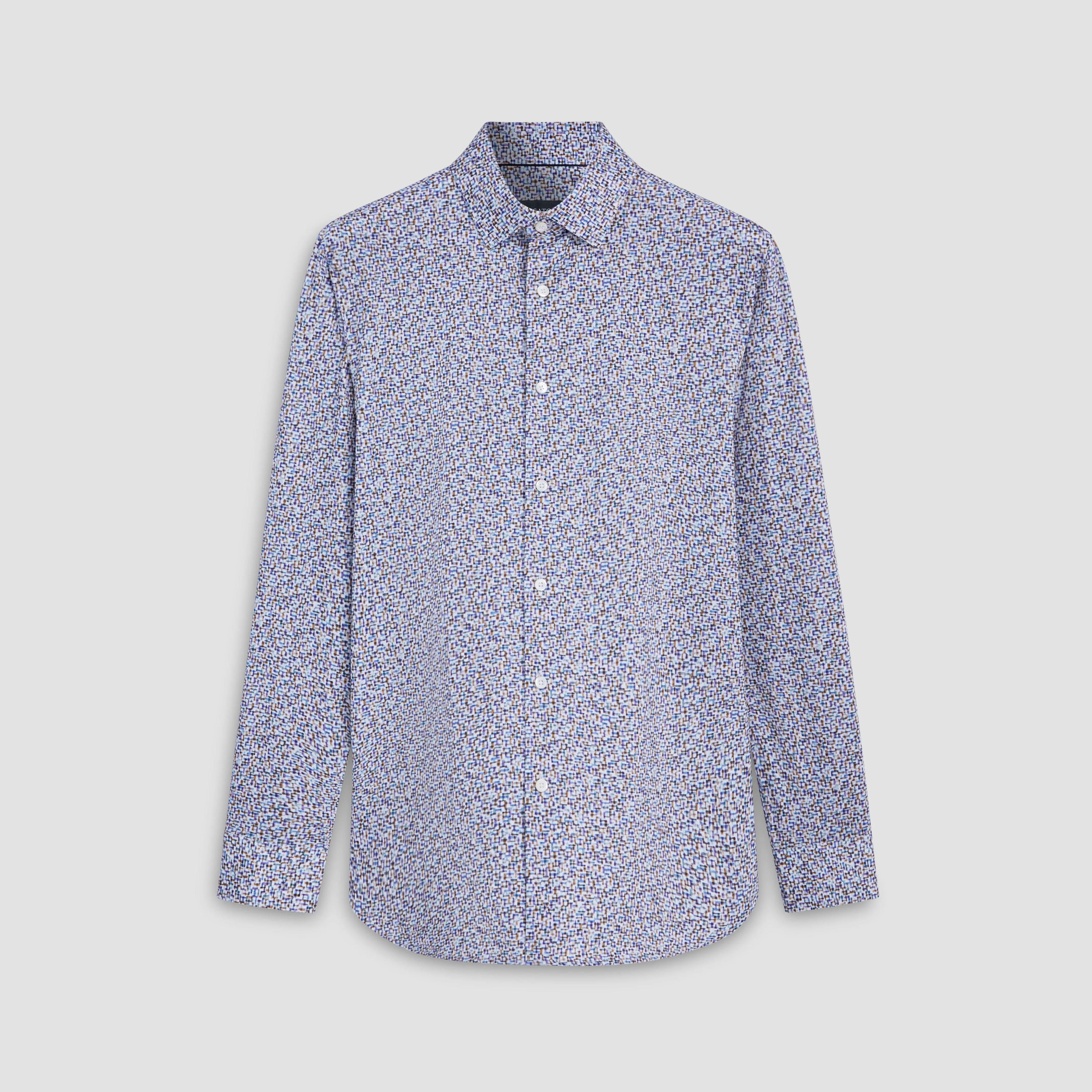 James Abstract Print OoohCotton Shirt