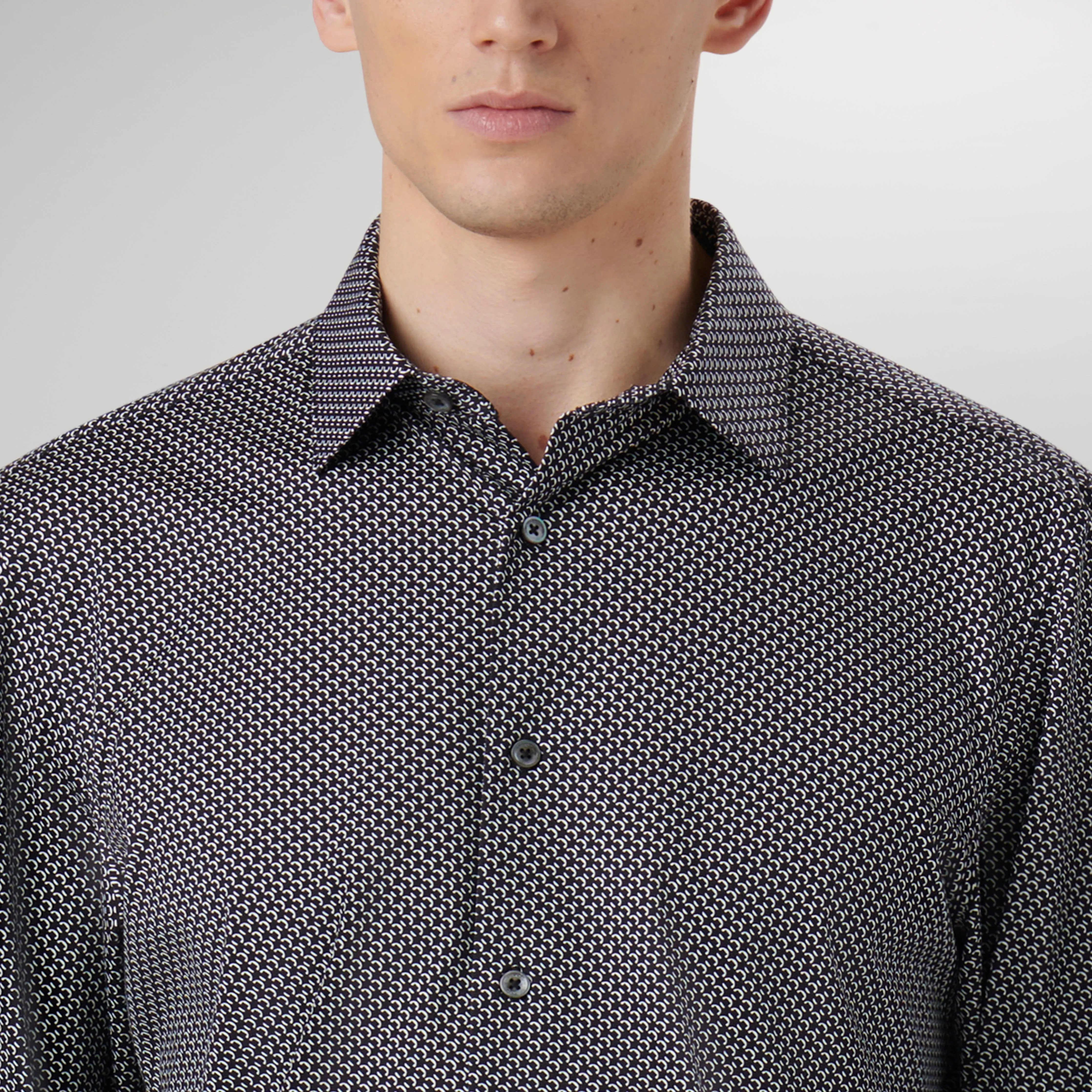 James Geometric OoohCotton Shirt