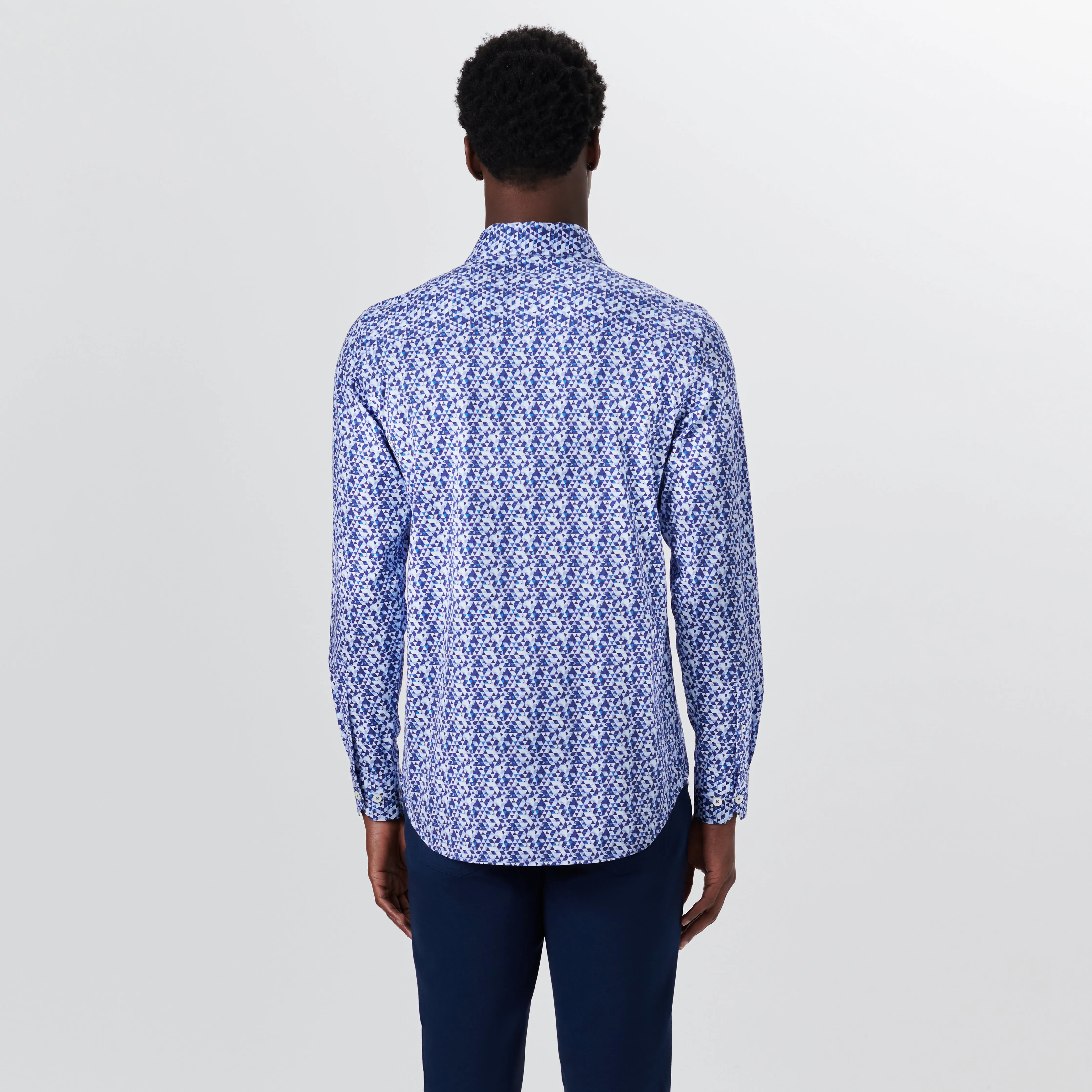 JAMES Geometric Print OoohCotton Shirt