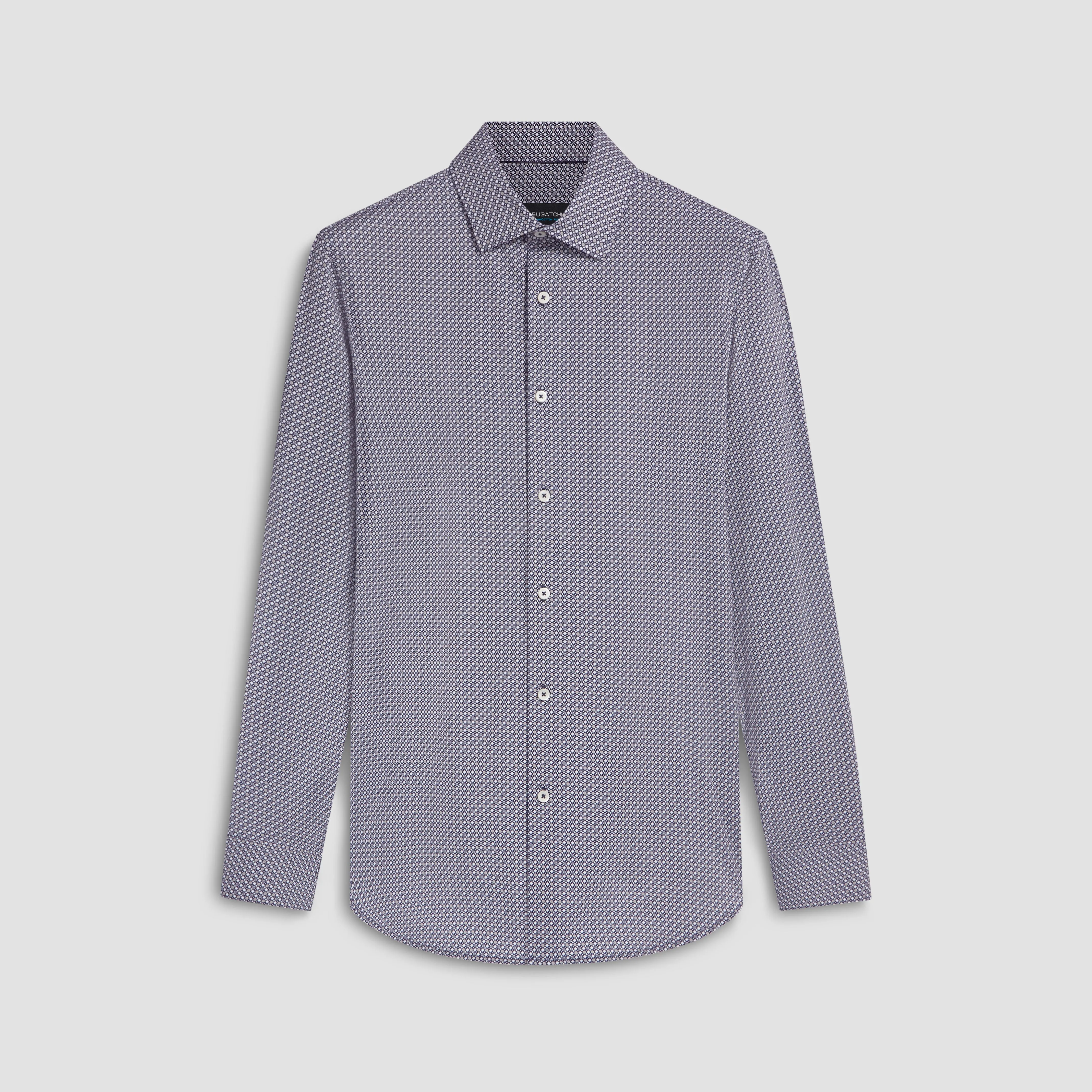 James Geometric Print OoohCotton Shirt