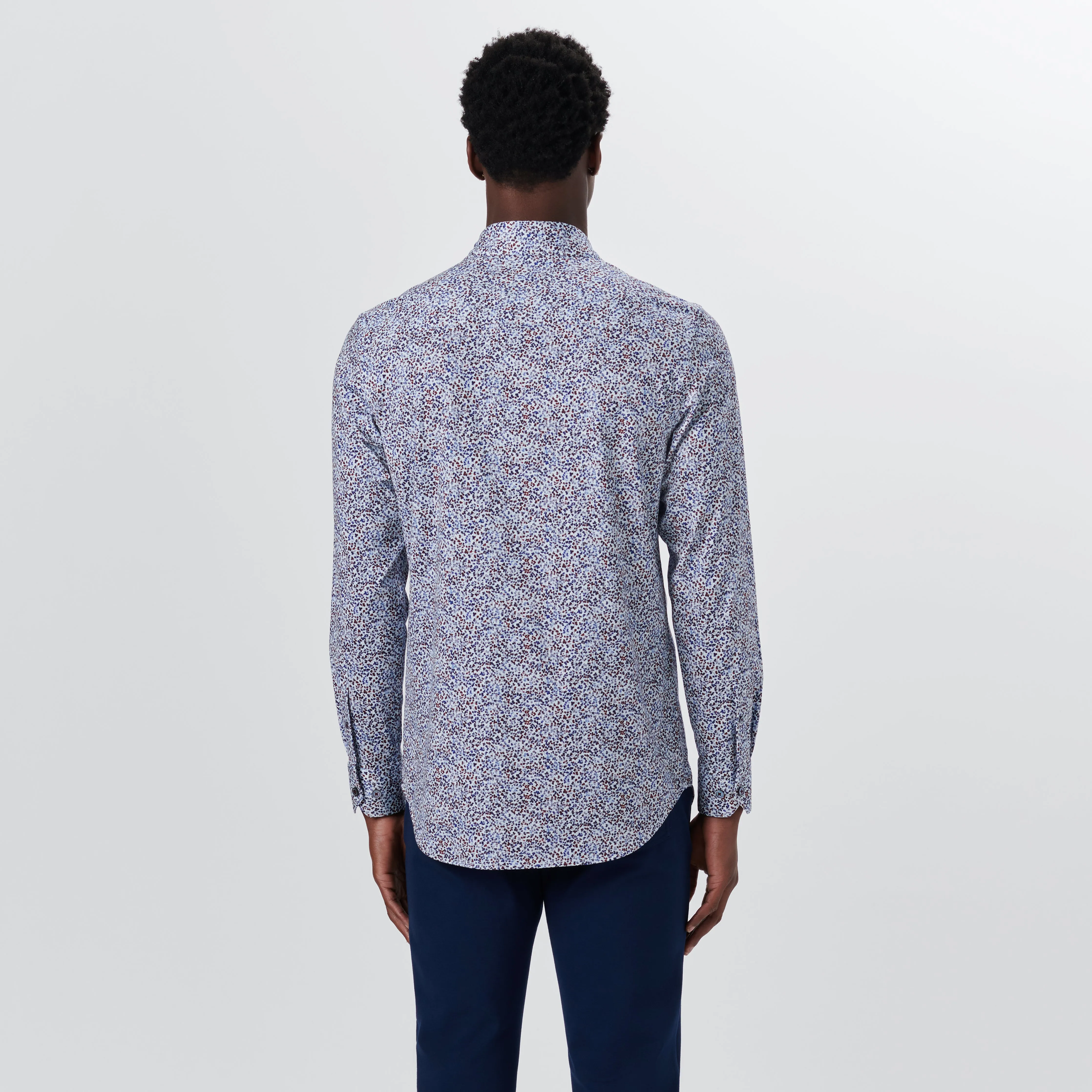 JAMES Leaf Print OoohCotton Shirt