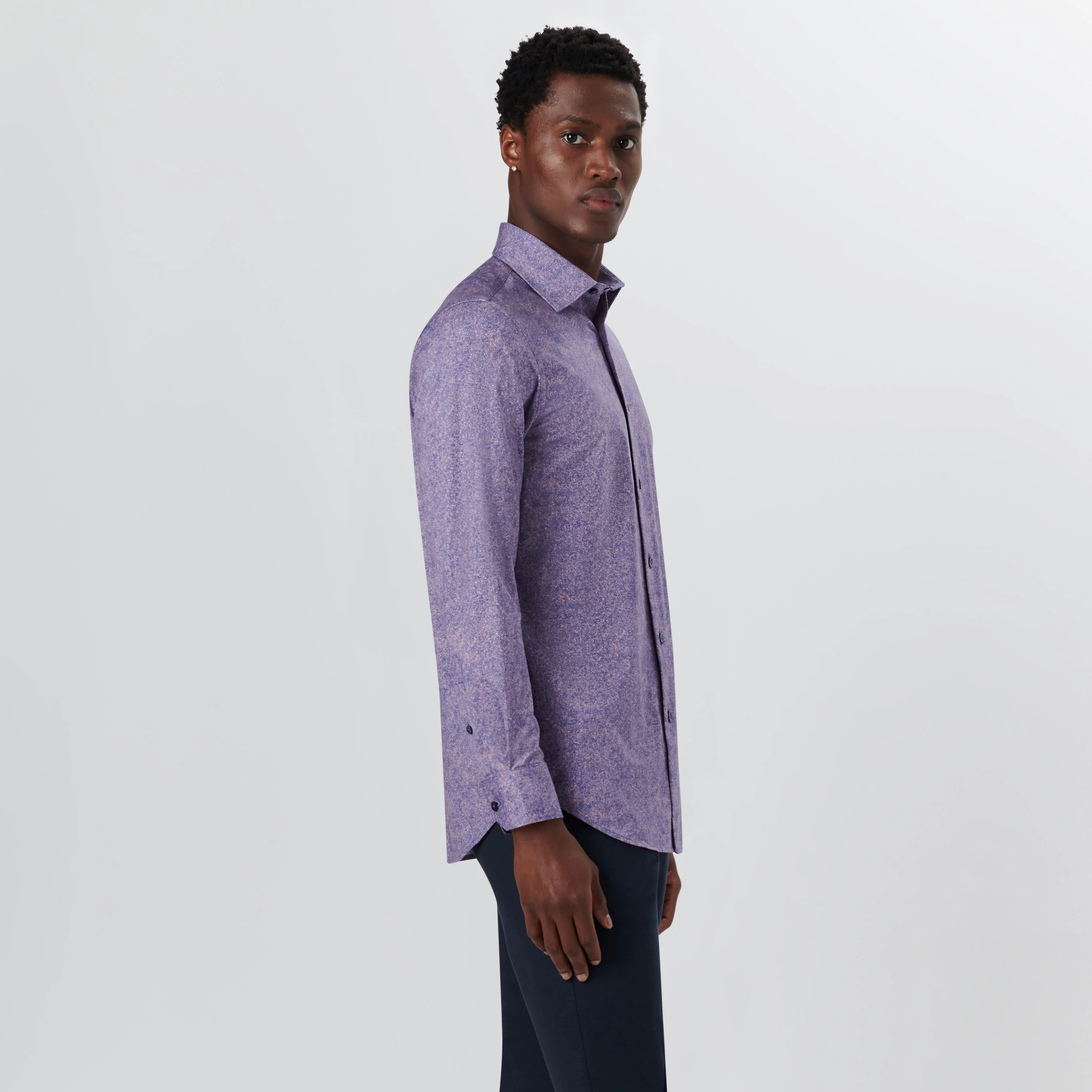 JAMES Marble Print OoohCotton Shirt