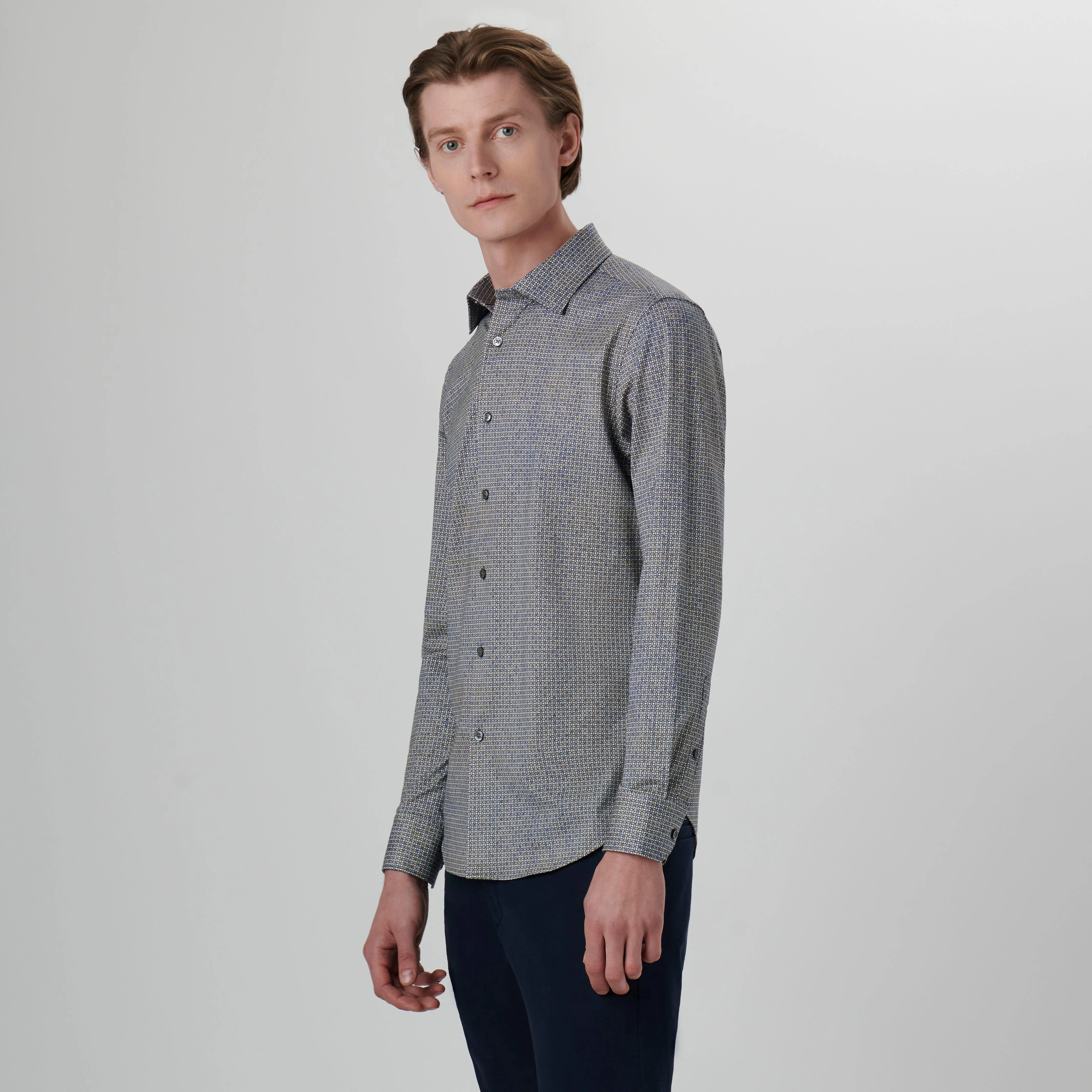James Mosaic Print OoohCotton Shirt