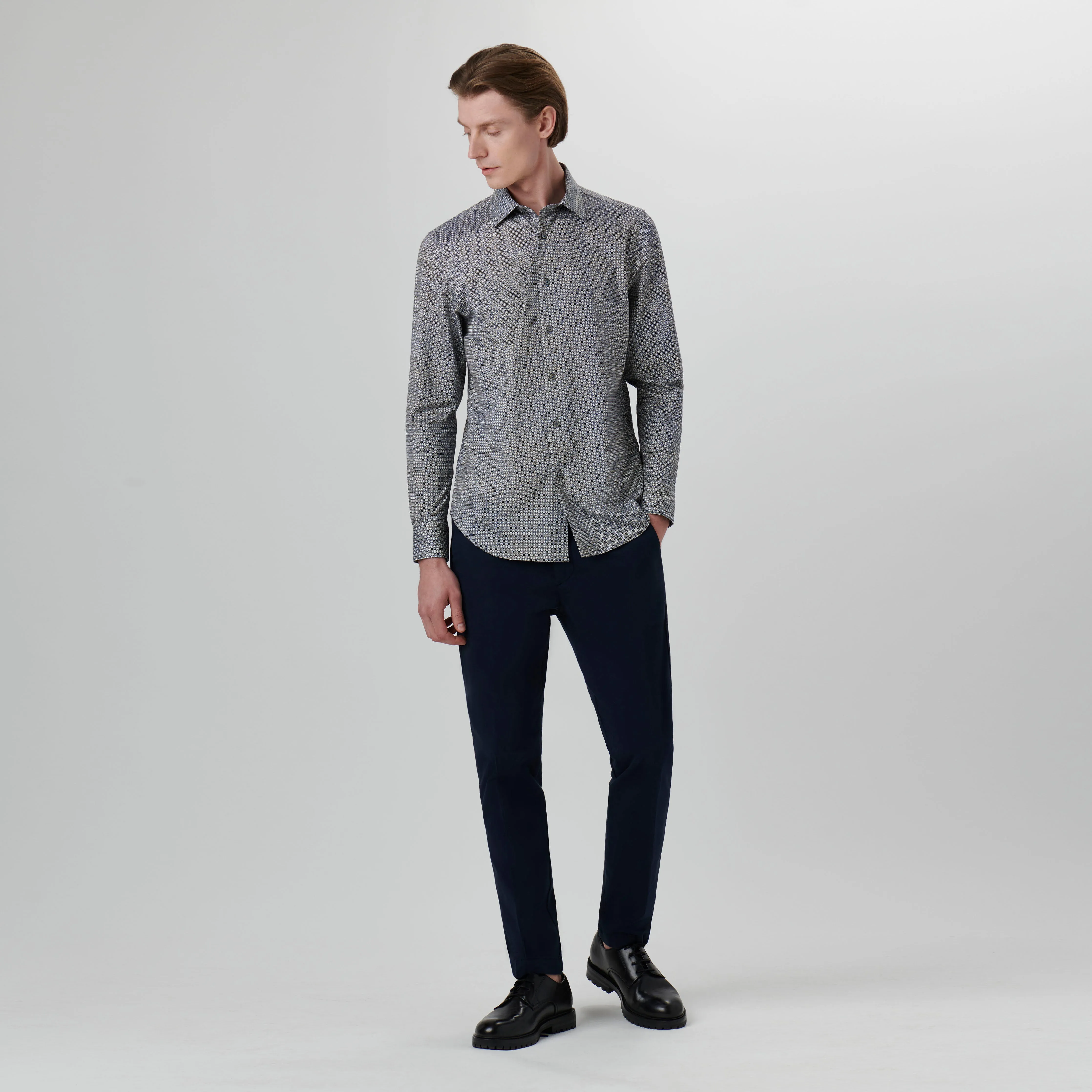 James Mosaic Print OoohCotton Shirt
