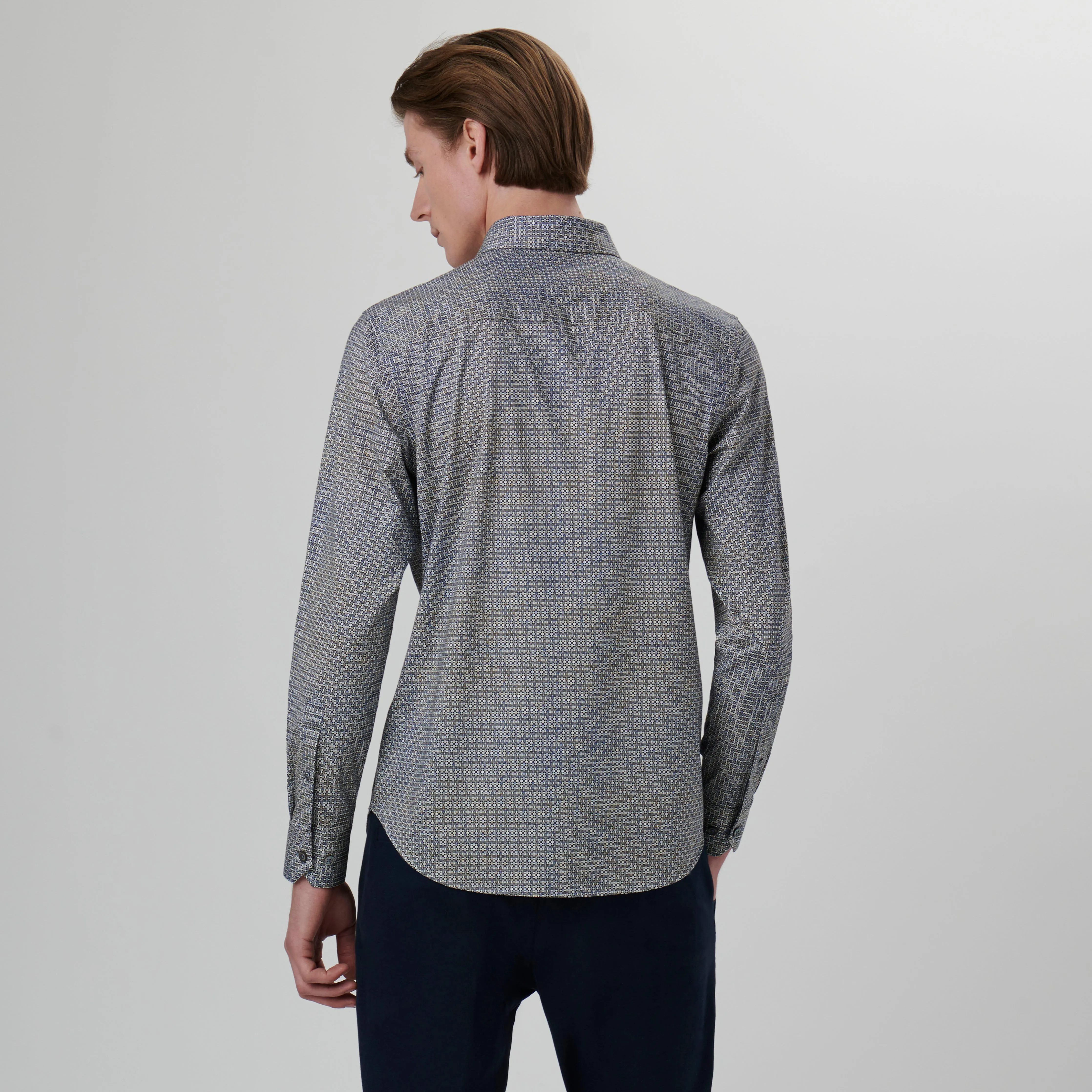 James Mosaic Print OoohCotton Shirt