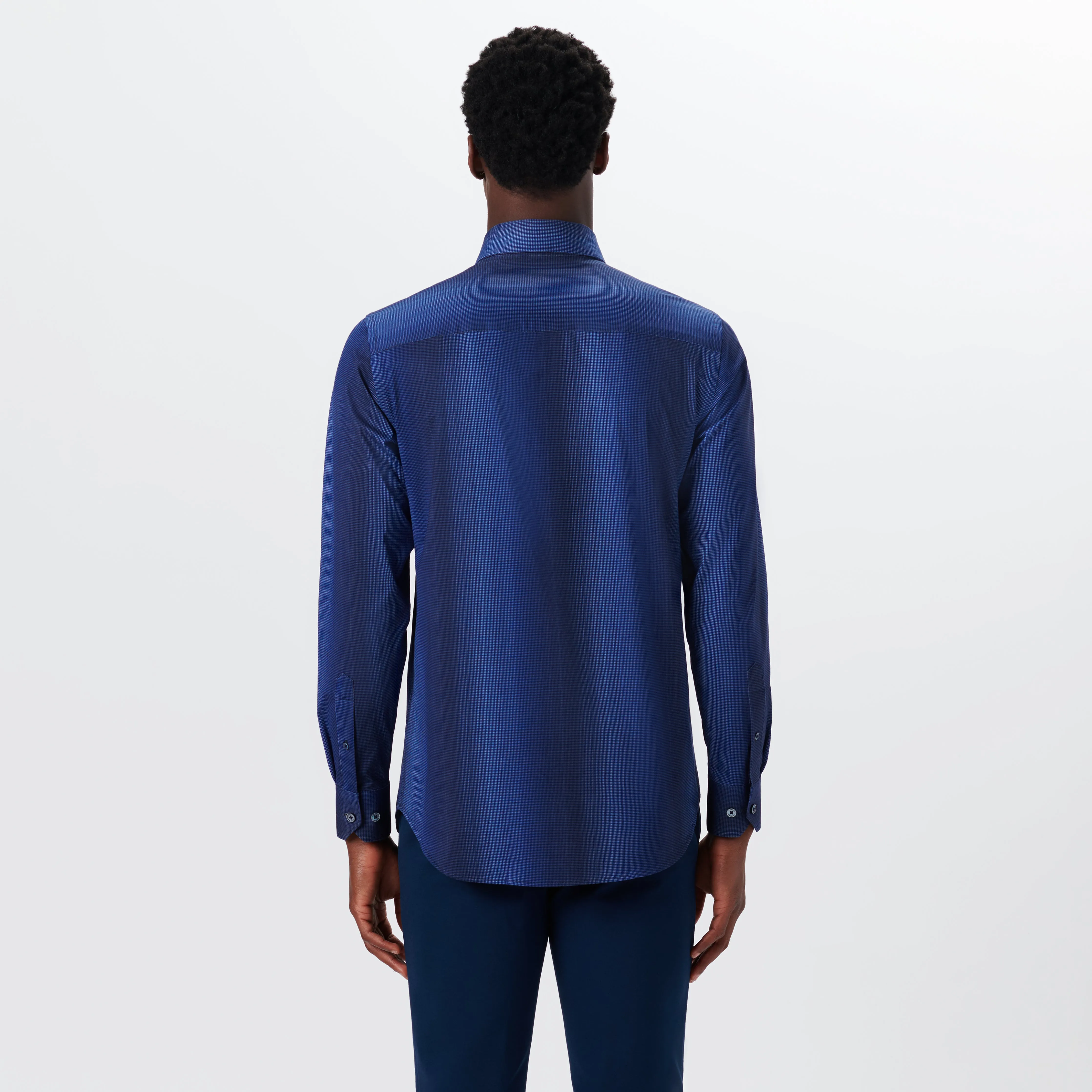 JAMES Pin Check OoohCotton Shirt