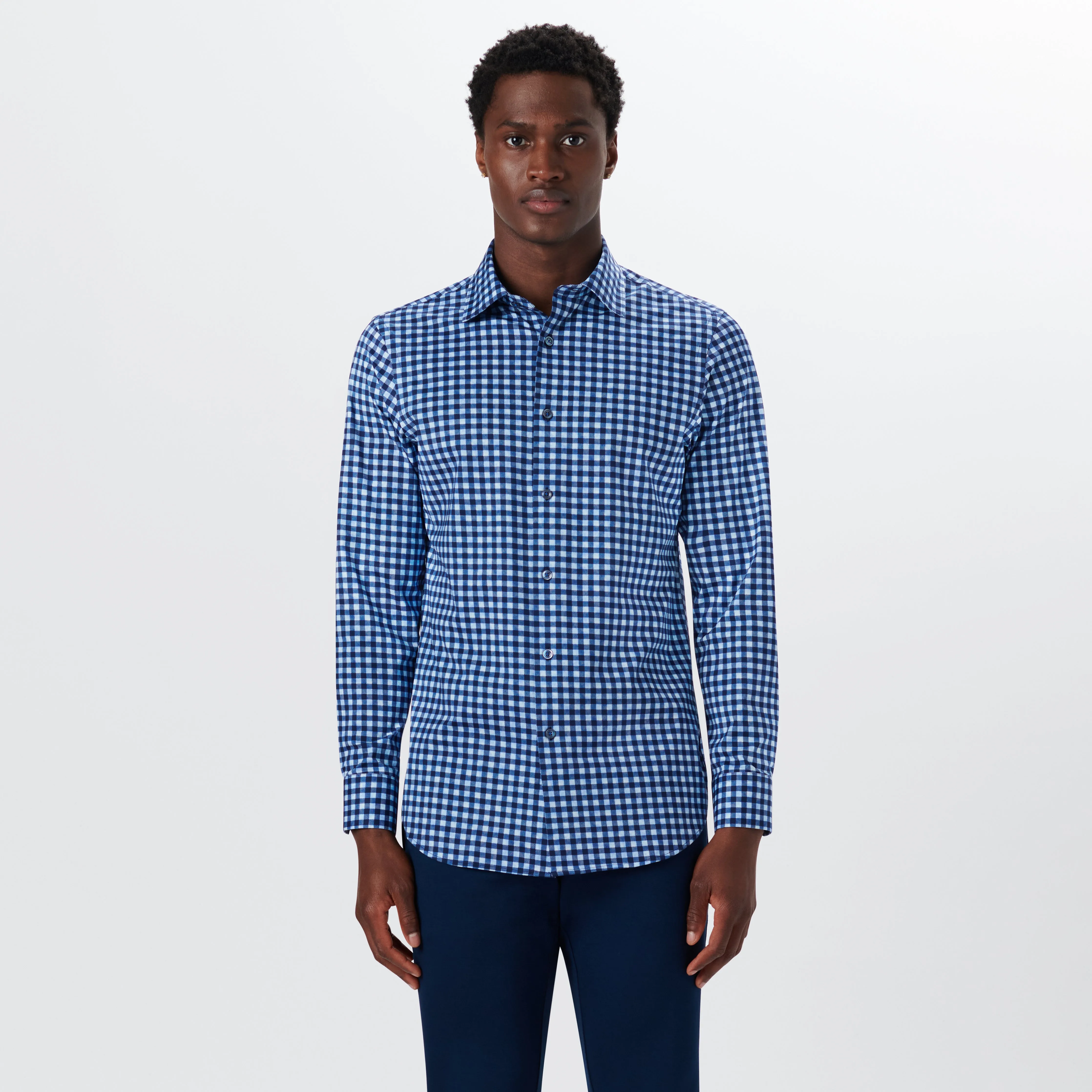 JAMES Shepherd Check OoohCotton Shirt