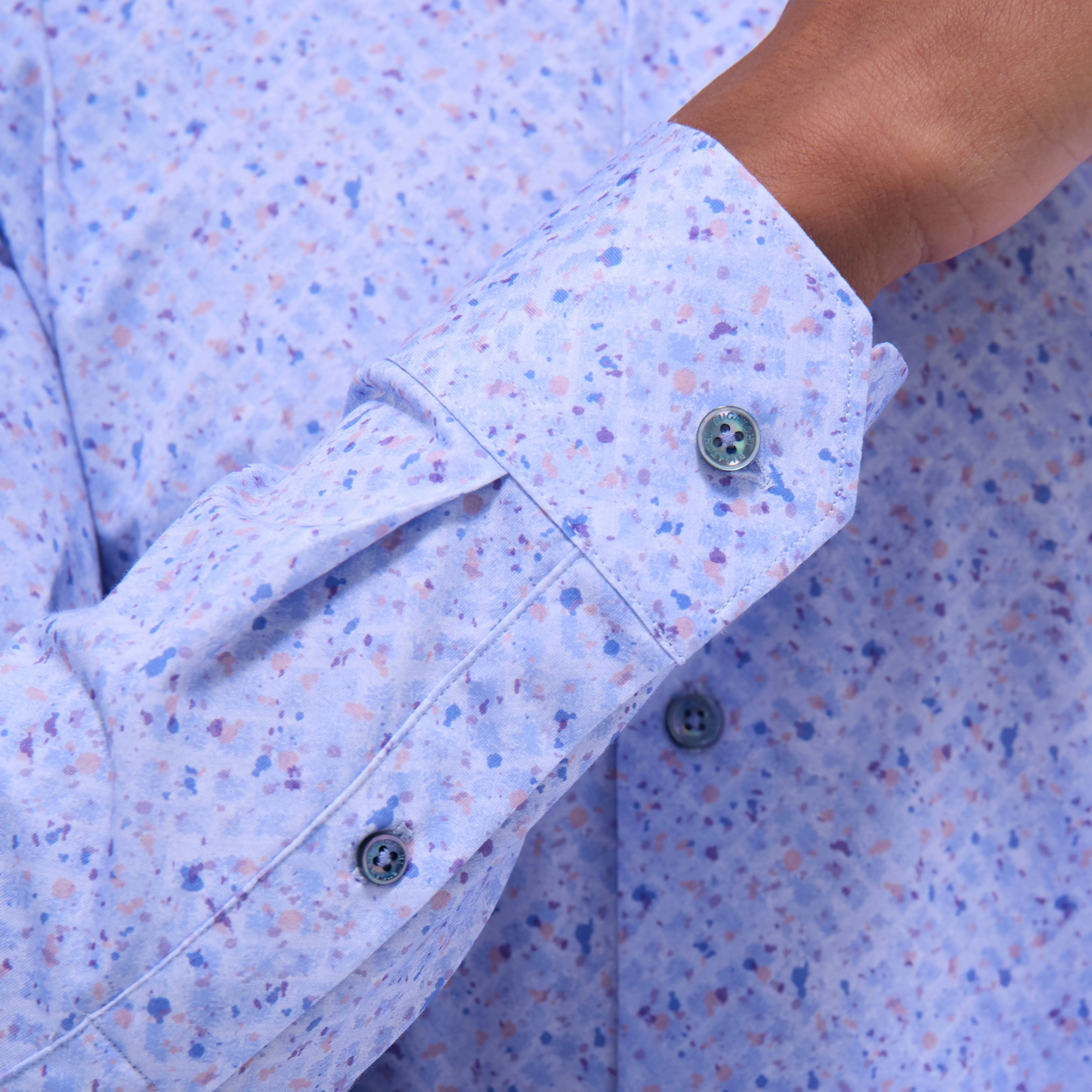James Splatter Print OoohCotton Shirt