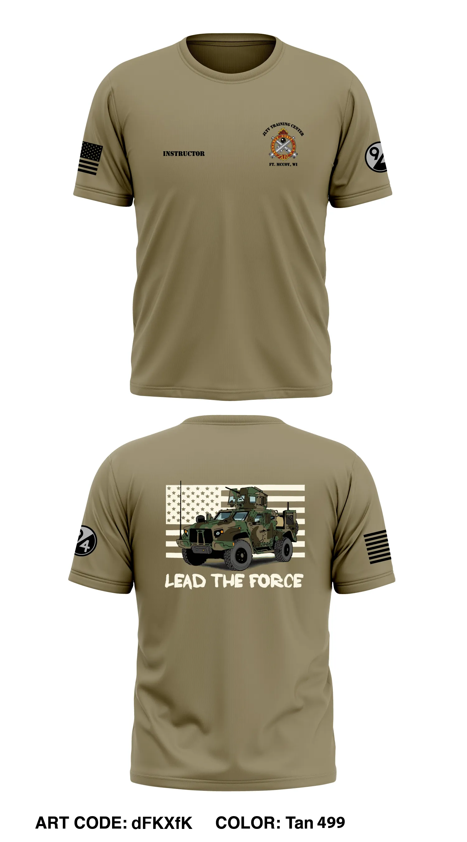 JLTV Training Center  Store 1 Core Men's SS Performance Tee - dFKXfK