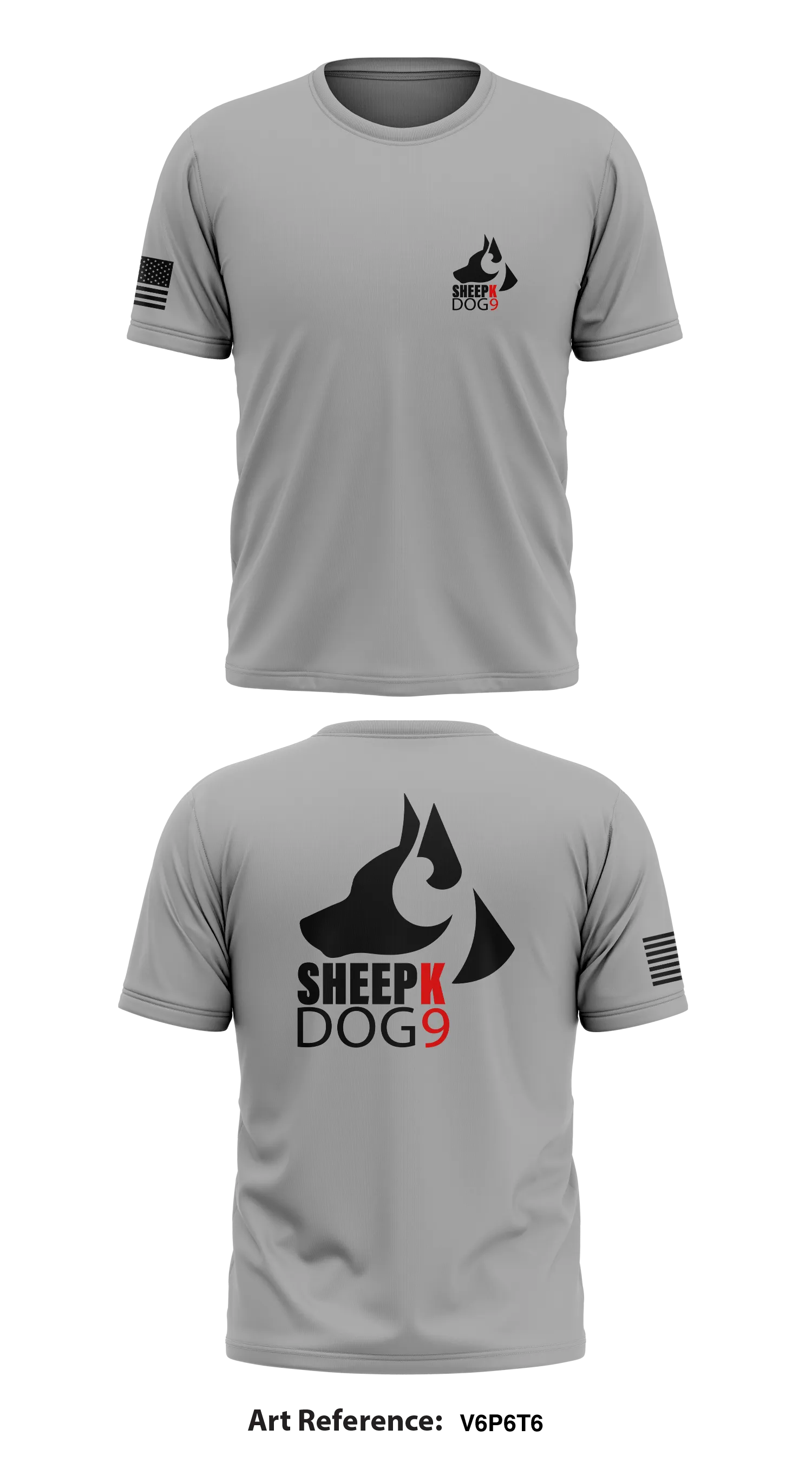 K9 UNIT Store 1 Core Men's SS Performance Tee - V6p6t6